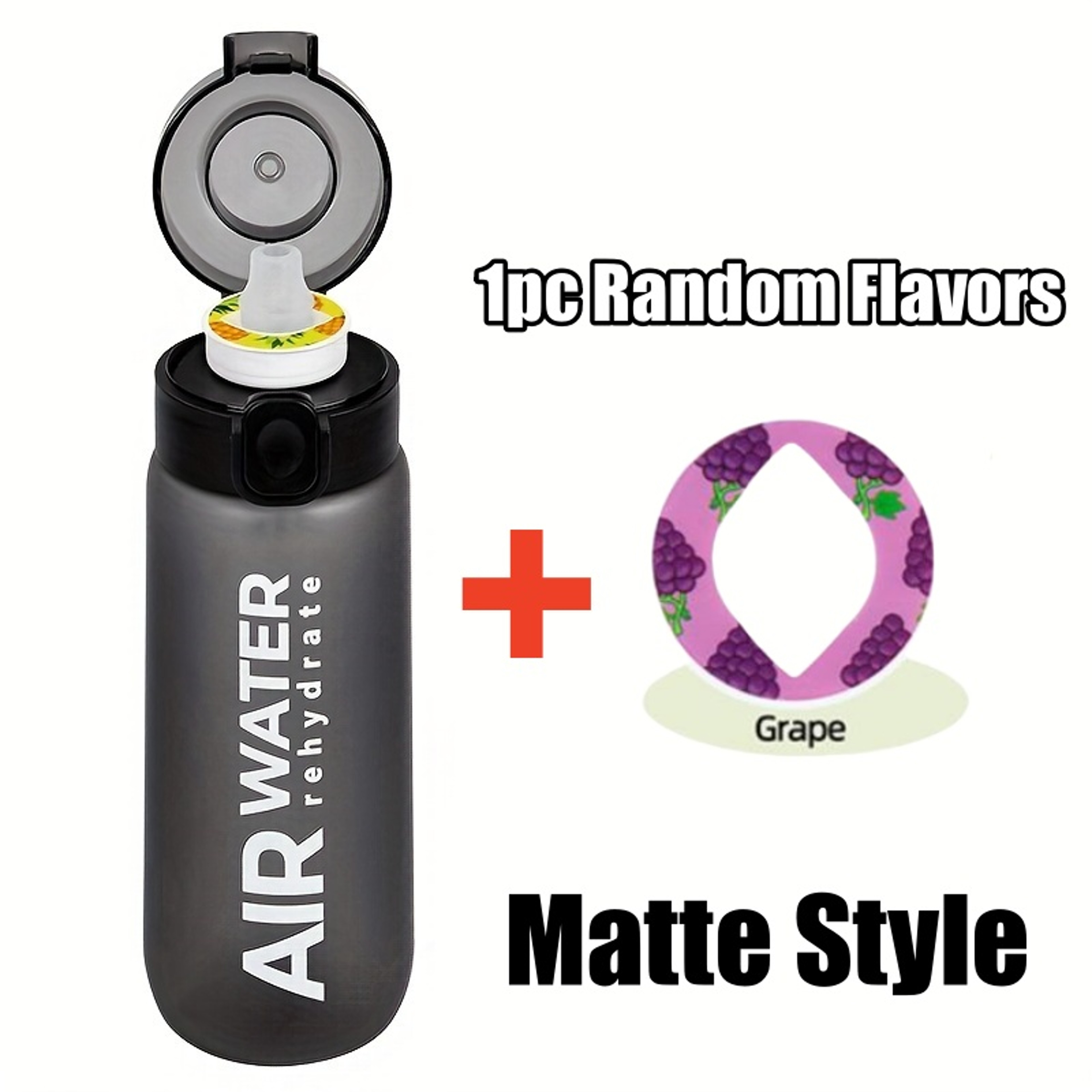 750ml 25oz Fruit Flavor Water Bottle With 7 Pods Ideal For Sports Fitness  Outdoor Activities 8
