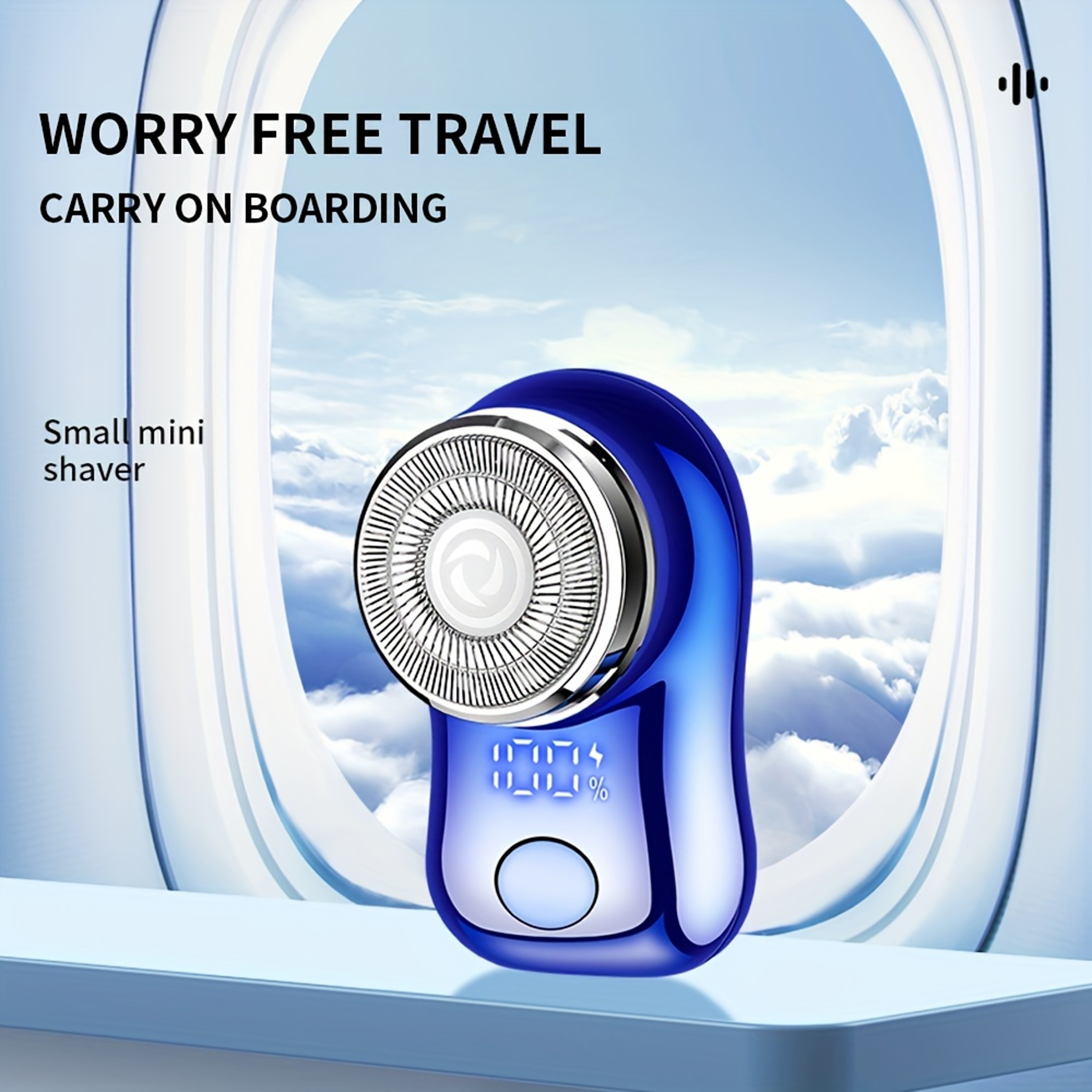Mens Capsule Electric Shaver, Ultimate Mini Portable Shaver for Travel & Smart Grooming On-The-Go – view 5