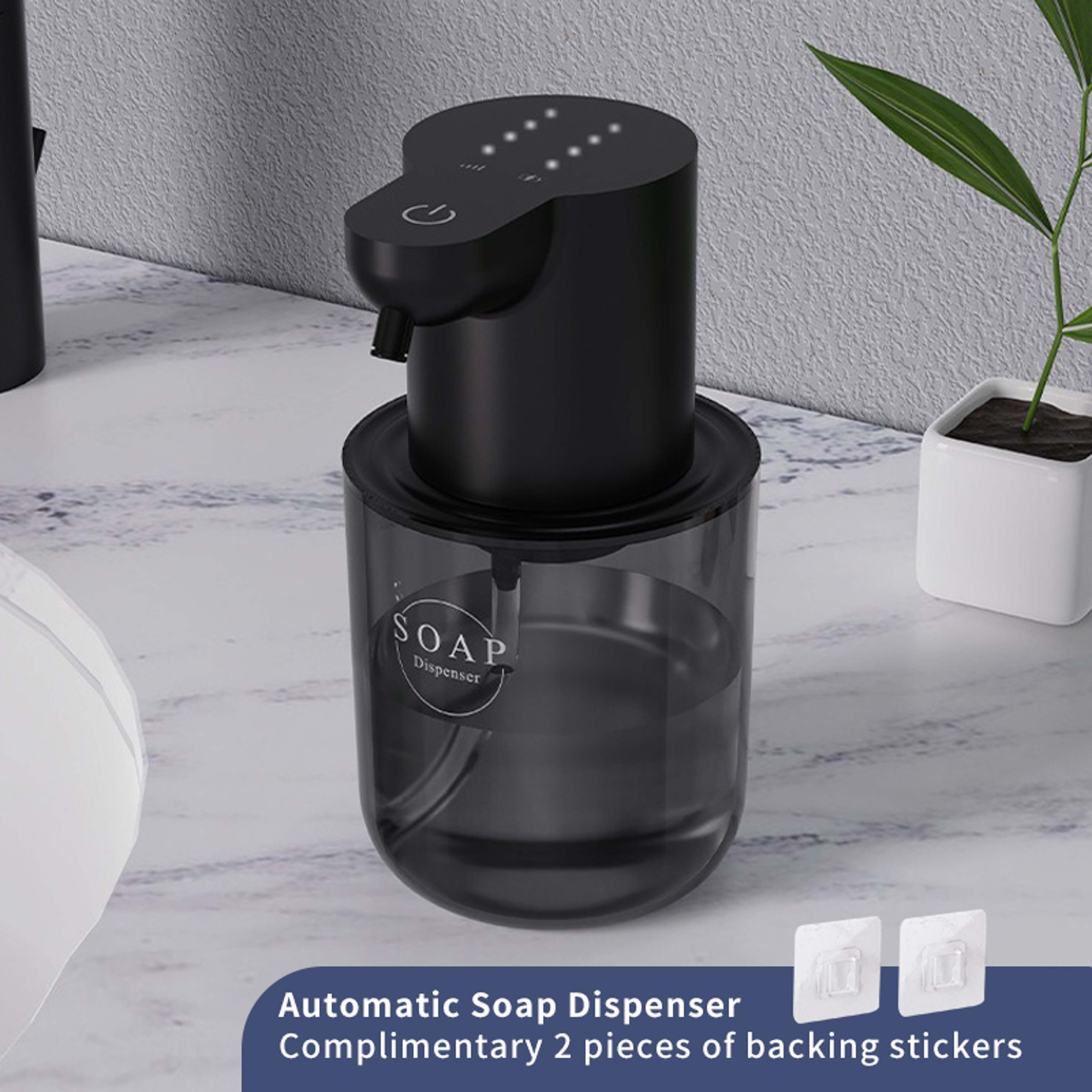 Smart Wall Mounted Automatic Soap Dispenser Liquid Foam Rechargeable Bathroom Hand Washing Machine  0