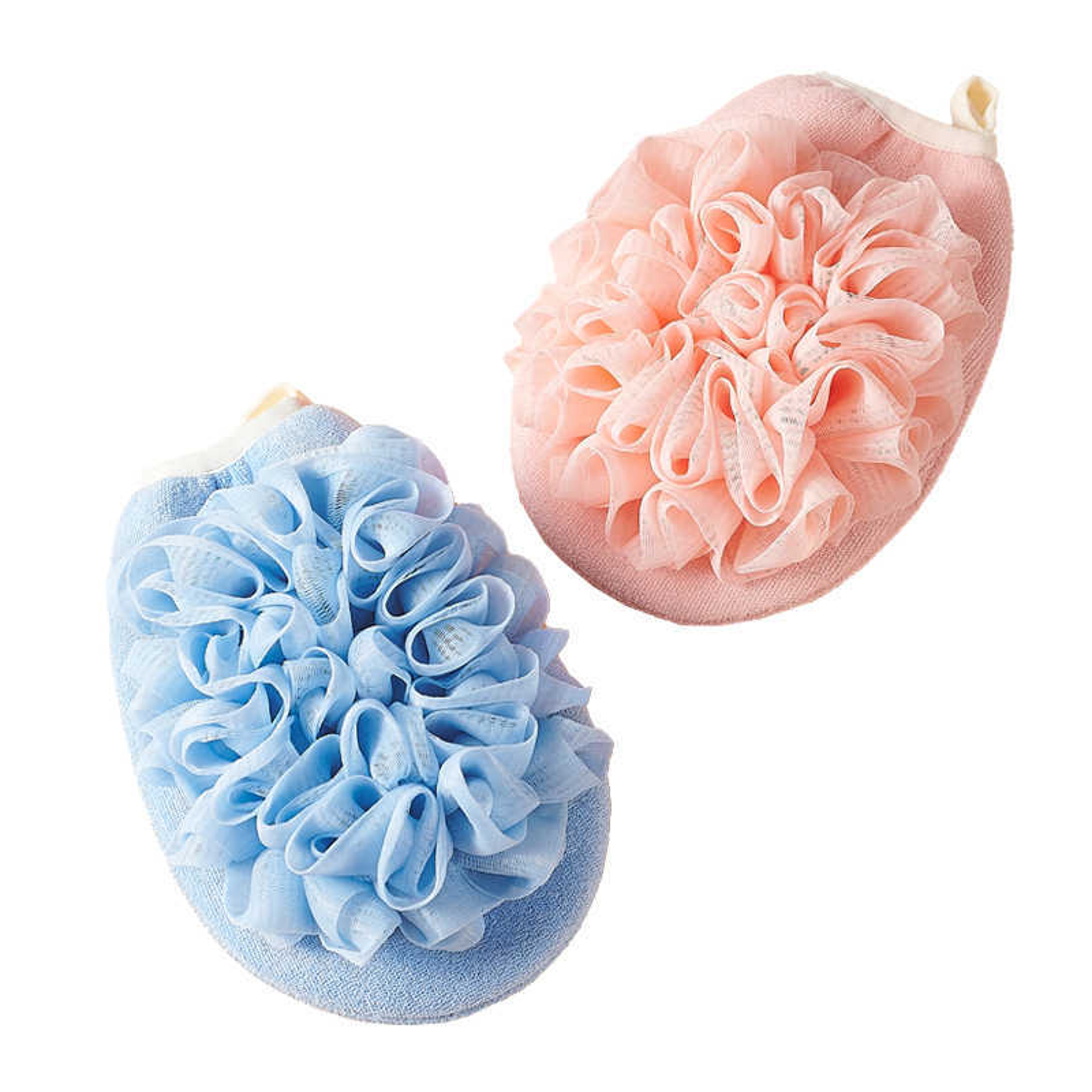 Exfoliating Gloves & Bath Flower, Body Cleaning Shower Ball, Body Scrubber, Bath Sponge Towel Bathroom Tool – view 5