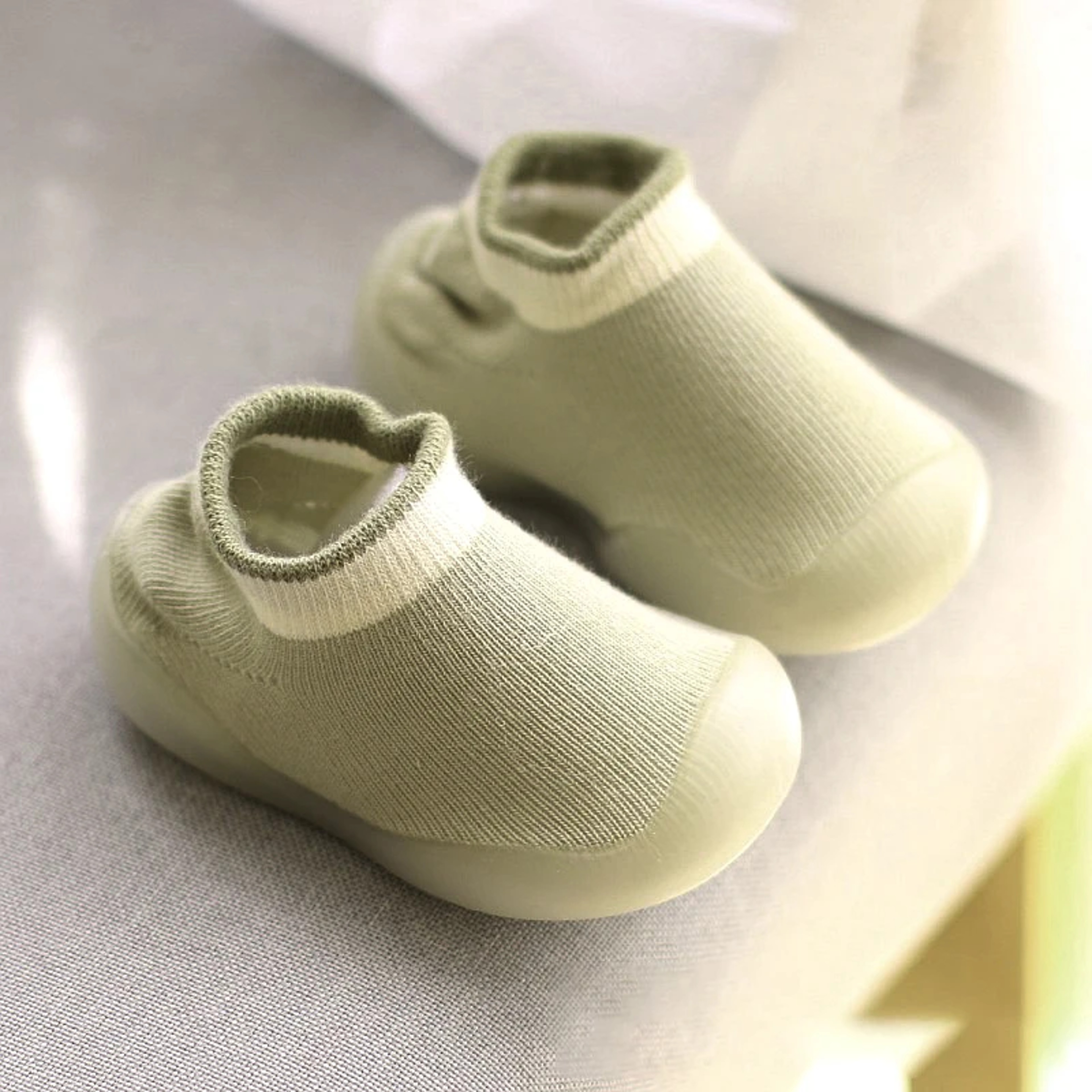Soft Soled Baby Socks Shoes Infant Color Matching Toddler Girls Boys First Walkers Cute Child Floor Sneakers BeBe Doll – view 15