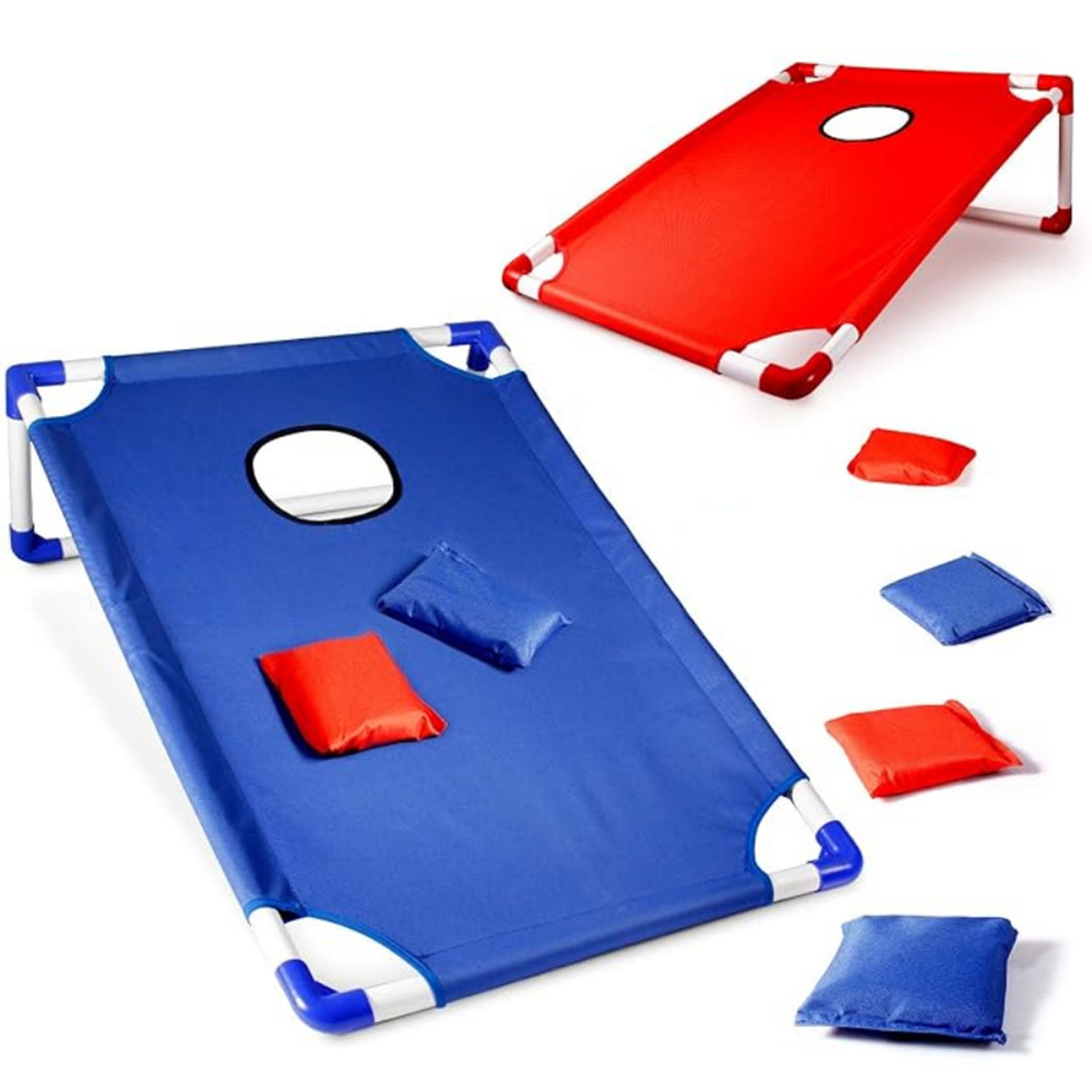 Portable Cornhole Set with Cornhole Game Board and Bean Bags, Lightweight Yard Toss Game for Outdoor Parties – view 3