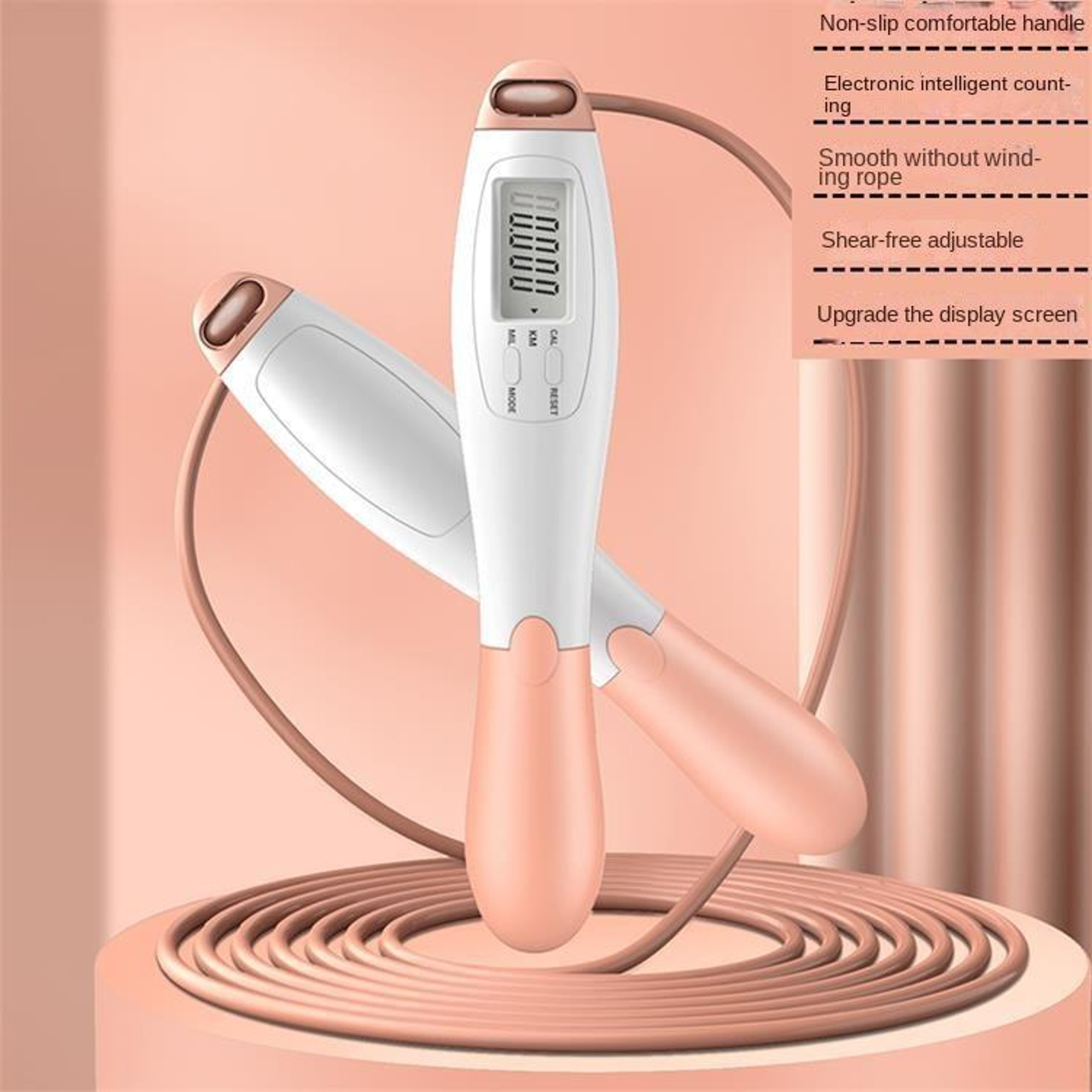 Smart Cordless Electronic Jumping Rope With Counting Speed Skipping Counter For Gym Fitness Crossfi 5