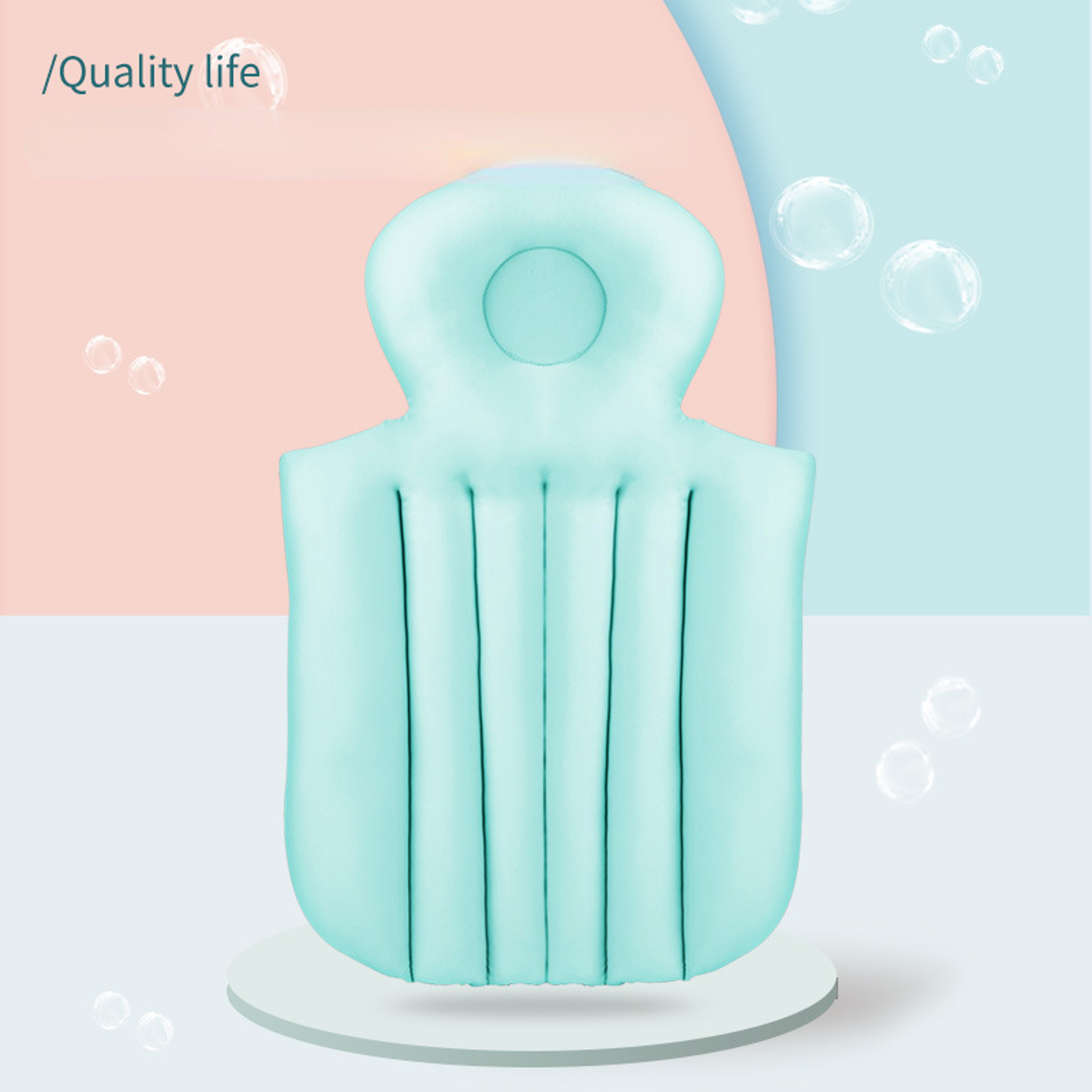 Luxury Adult Bath Pillow Full Body Spa Bathtub Cushion Bathing Pad Neck Back Relax Support, Anti-Slip Full Body Spa – view 3