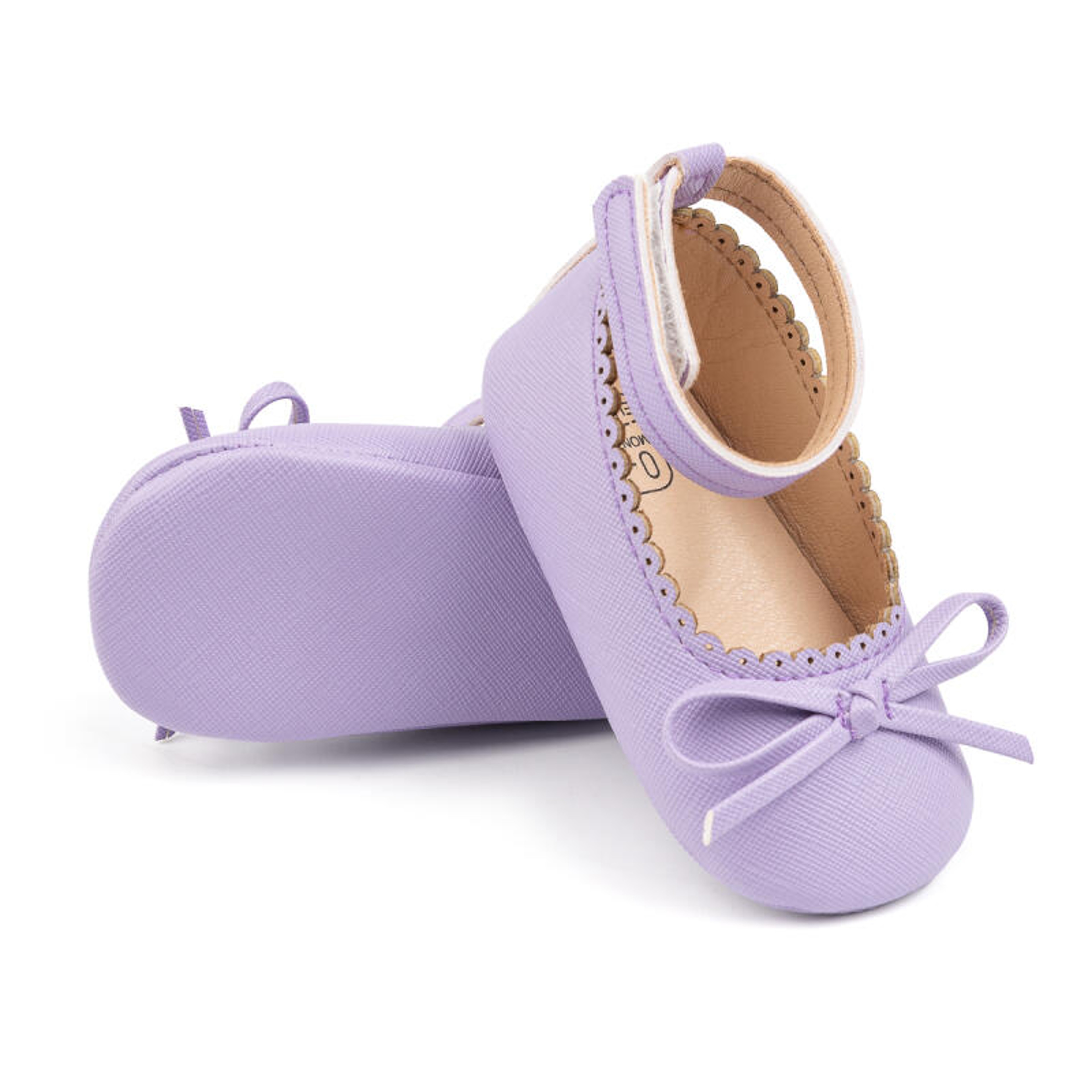 Girls New Baby Shoes Soft-soled Leather Bowknot Party Princess Shoes, Light Flat First Walkers, Anti-slip & Breathable – view 5