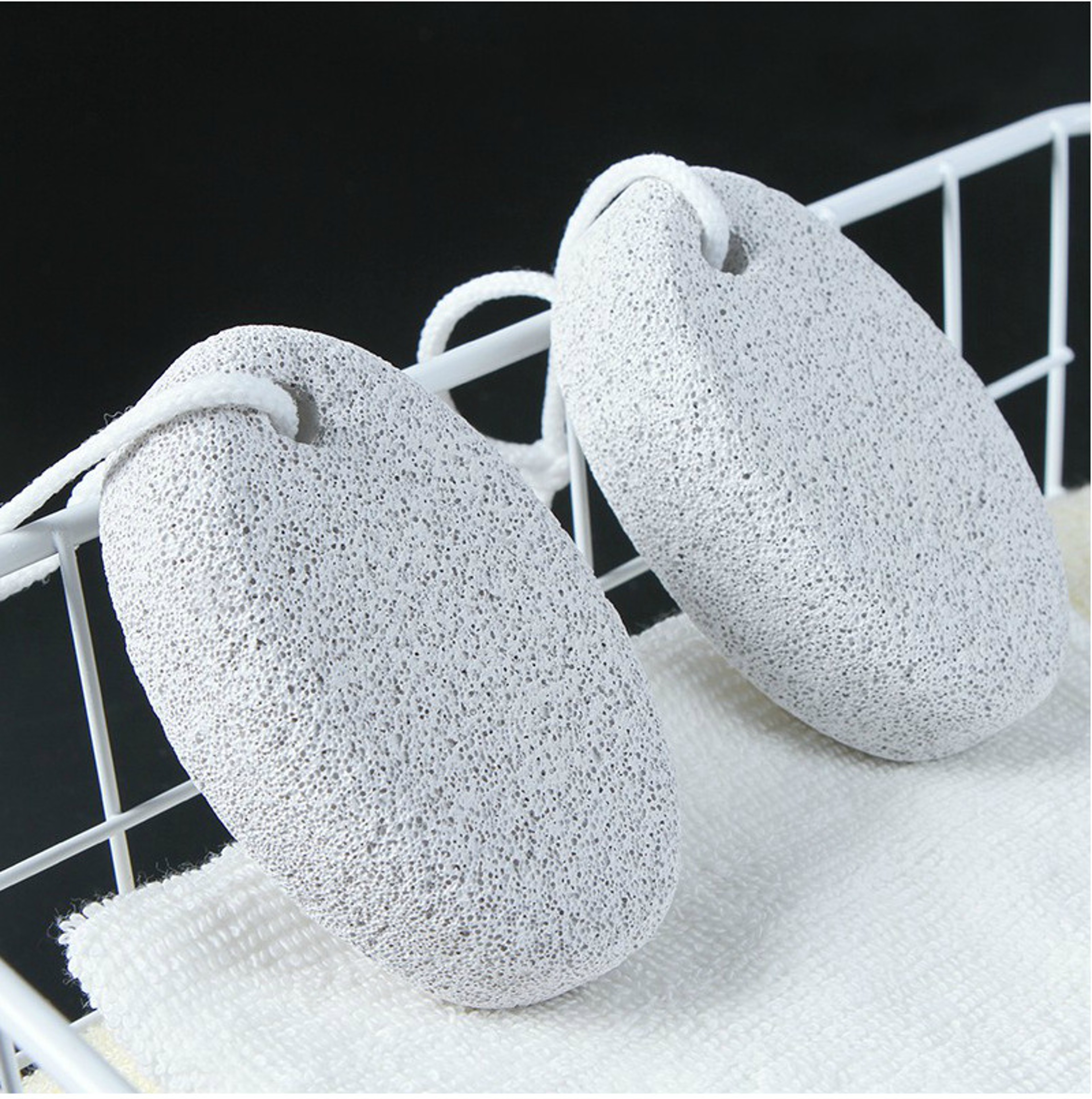 Natural Pumice Stone Foot Stone, Callus Remover, Dead Skin & Hard Skin Care, Foot Grinding Massage Tool for Spa-Like – view 1