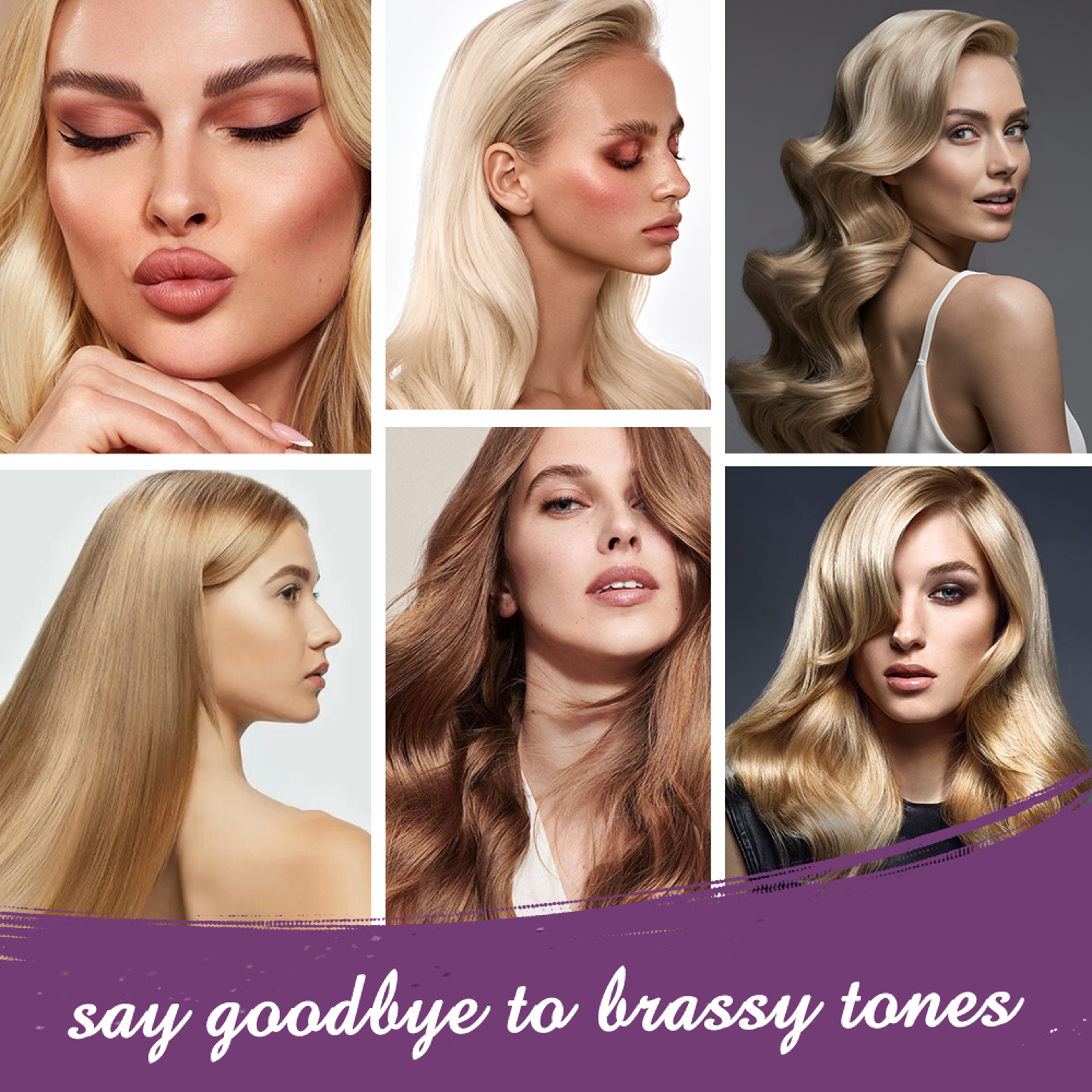 Karseell Purple Hair Mask Professional AntiBrass Hair Toner For Blonde Silver Gray  Highlighted Hai