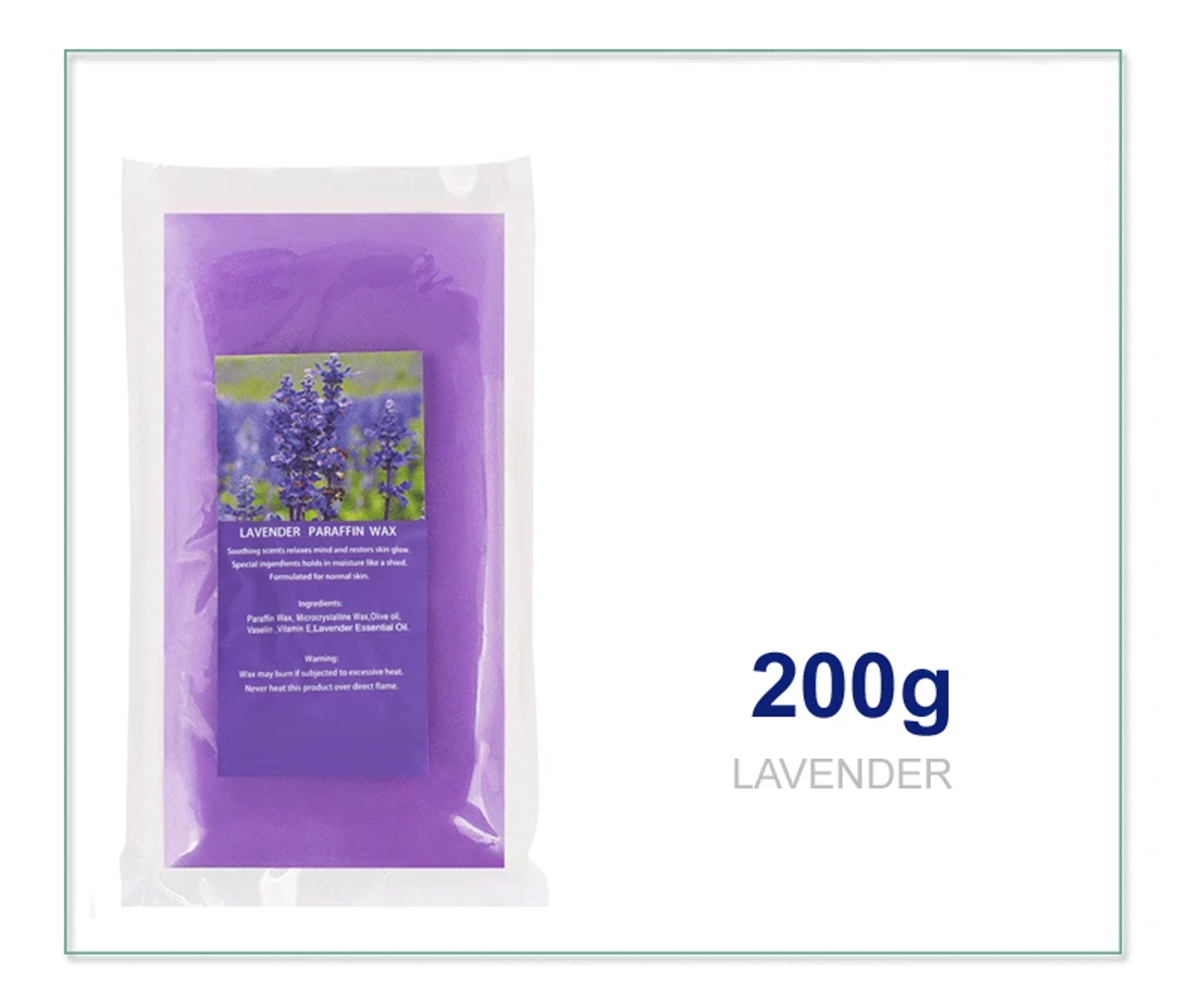 Professional Paraffin Wax Refill, 200g 450g Spa Moisturizing Hand Foot Care Beauty Wax, for Wax Heater Machine, Softens – view 11