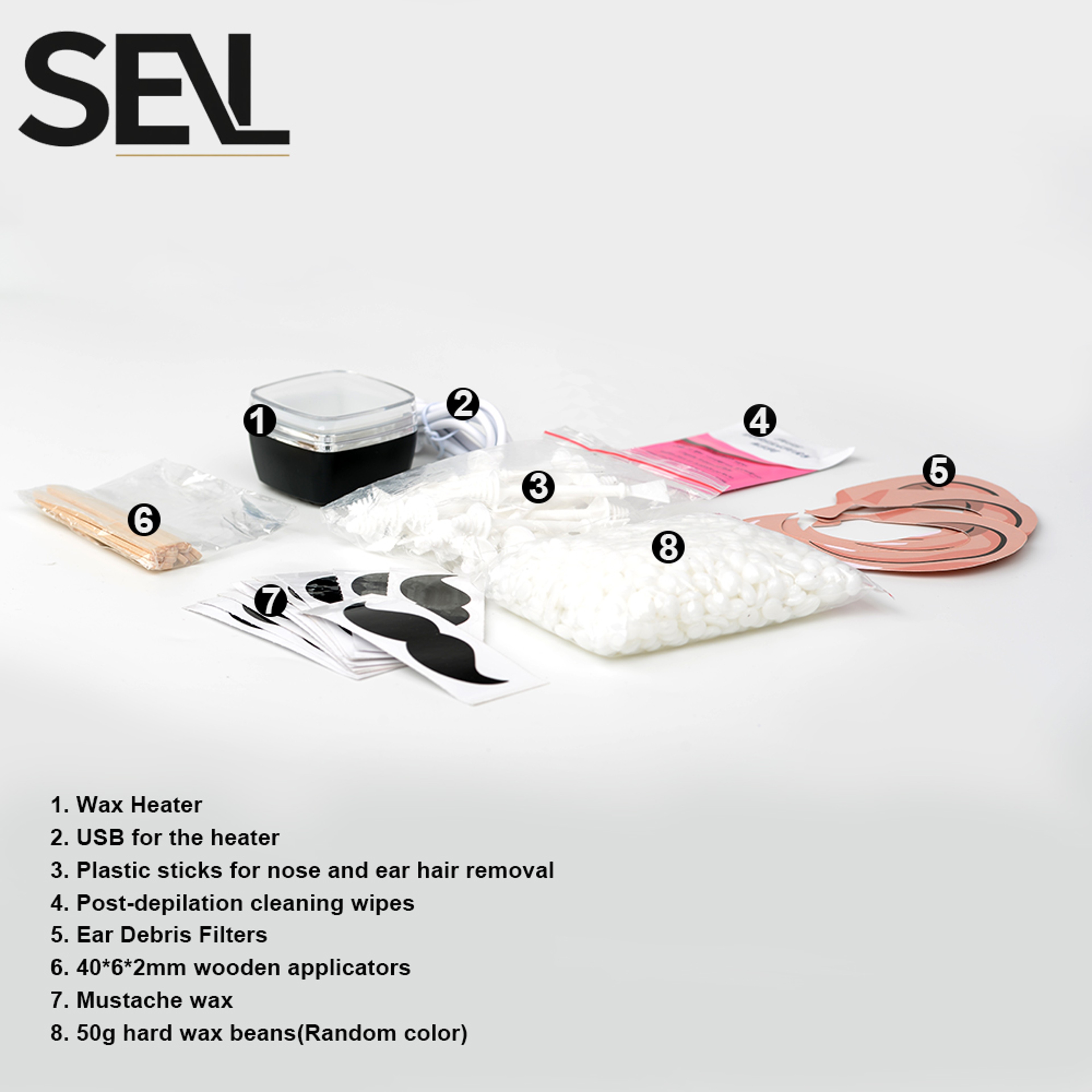 USB Wax Warmer, Depilatory Wax Heater Machine, Facial and Nose Waxing Kit for Men and Women, Includes Waxing Beans – view 13