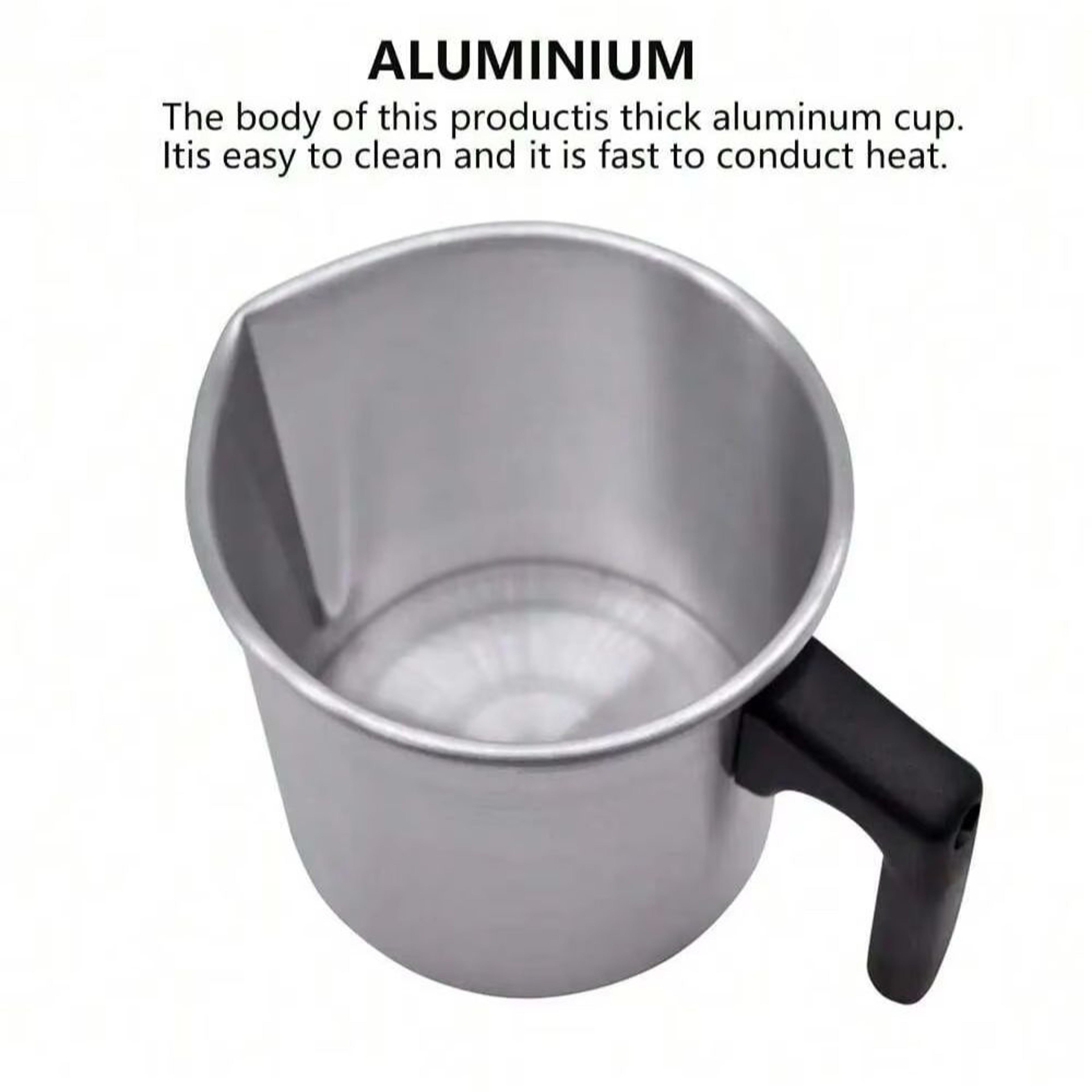 Candle Making Pouring Pot Double Boiler Wax Melting Pot Stainless Steel Pitcher with Heat-Resistant Handle for Homemade – view 4