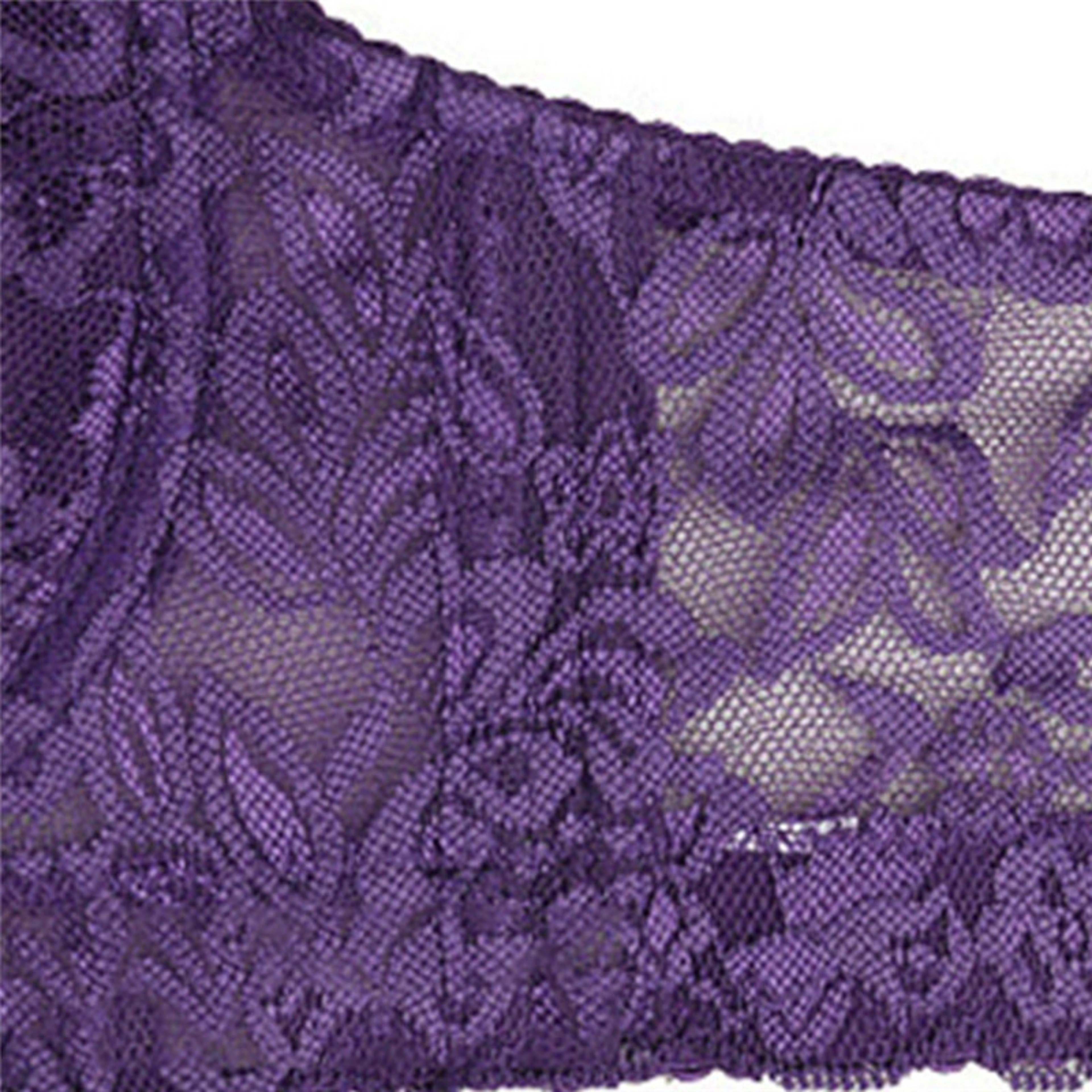 Plus Size Wireless Bra, Full Cup Coverage, Adjustable Lace, Womens Thin Underwear – view 4