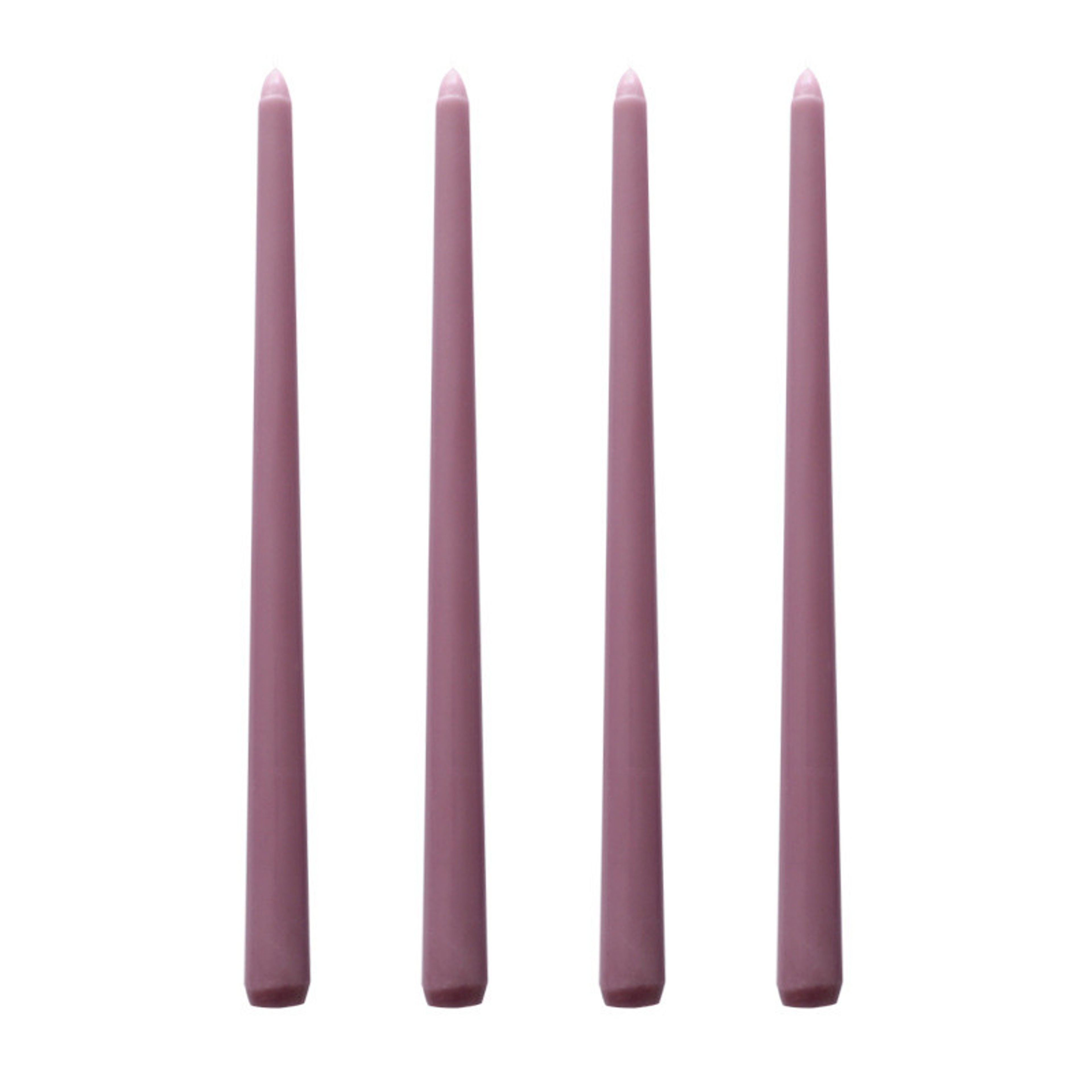 Long Burning Taper Candles, 4 Pack, Dripless Smokeless Unscented, for Home Interior and Valentine's Decor – view 15