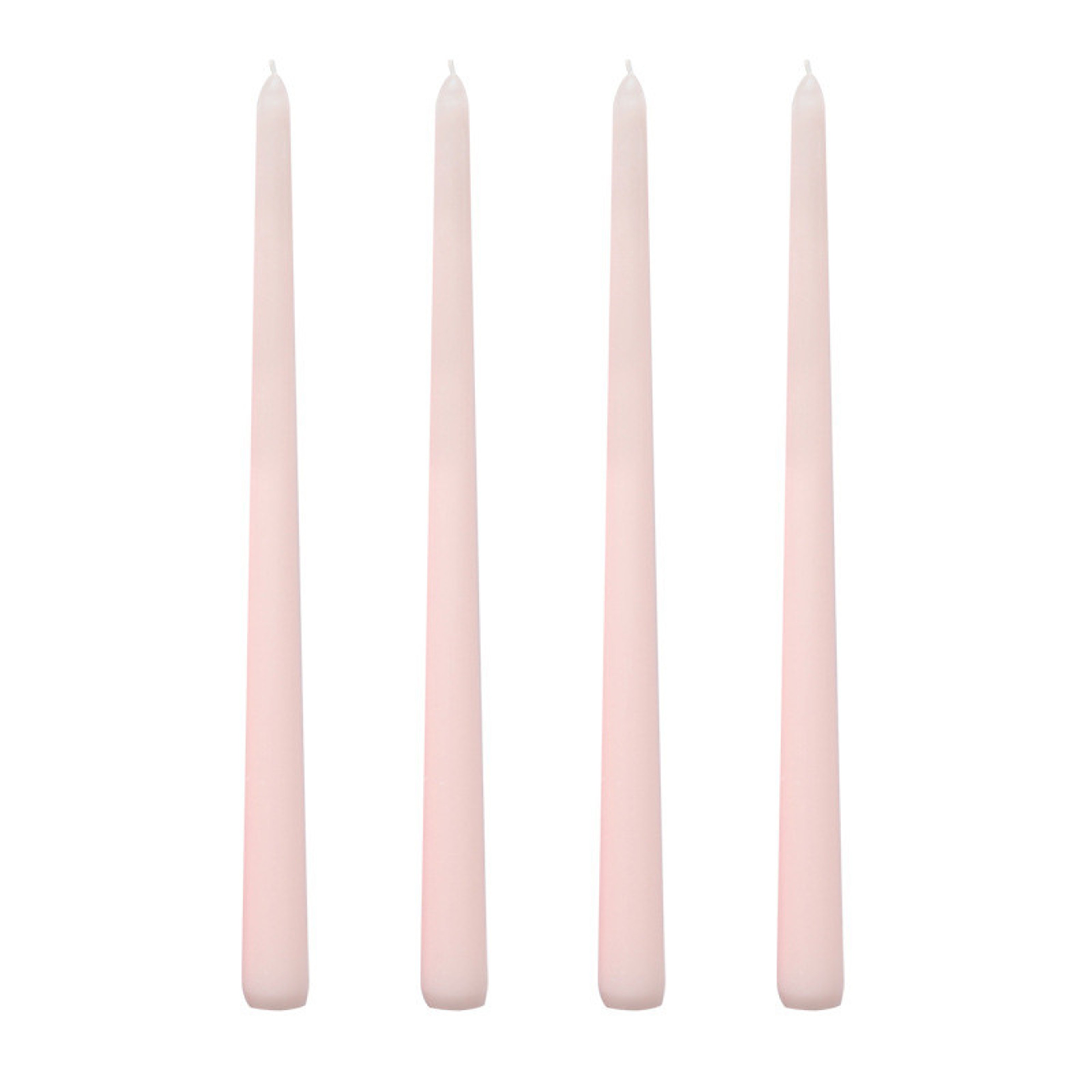 Long Burning Taper Candles, 4 Pack, Dripless Smokeless Unscented, for Home Interior and Valentine's Decor – view 33