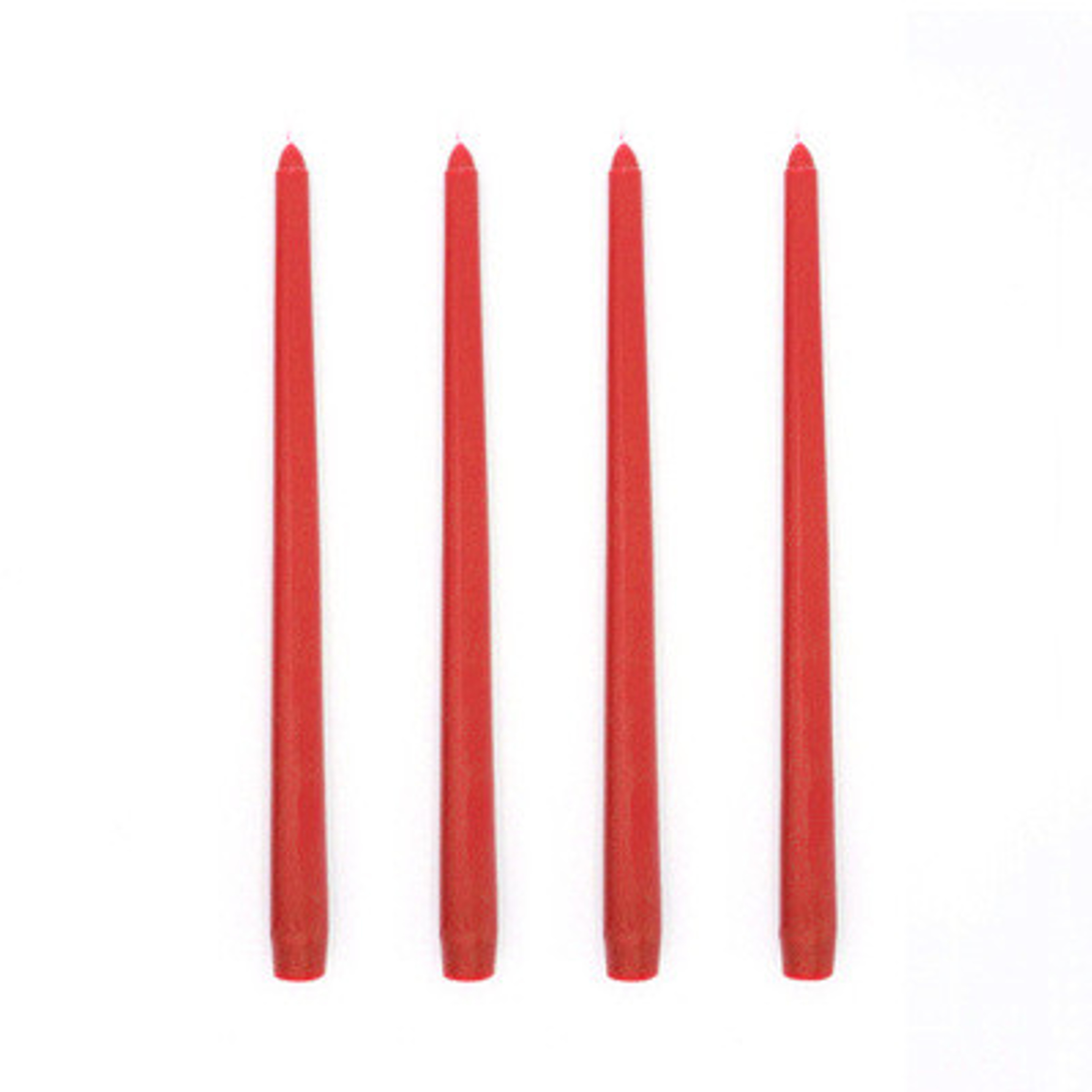 Long Burning Taper Candles, 4 Pack, Dripless Smokeless Unscented, for Home Interior and Valentine's Decor – view 34