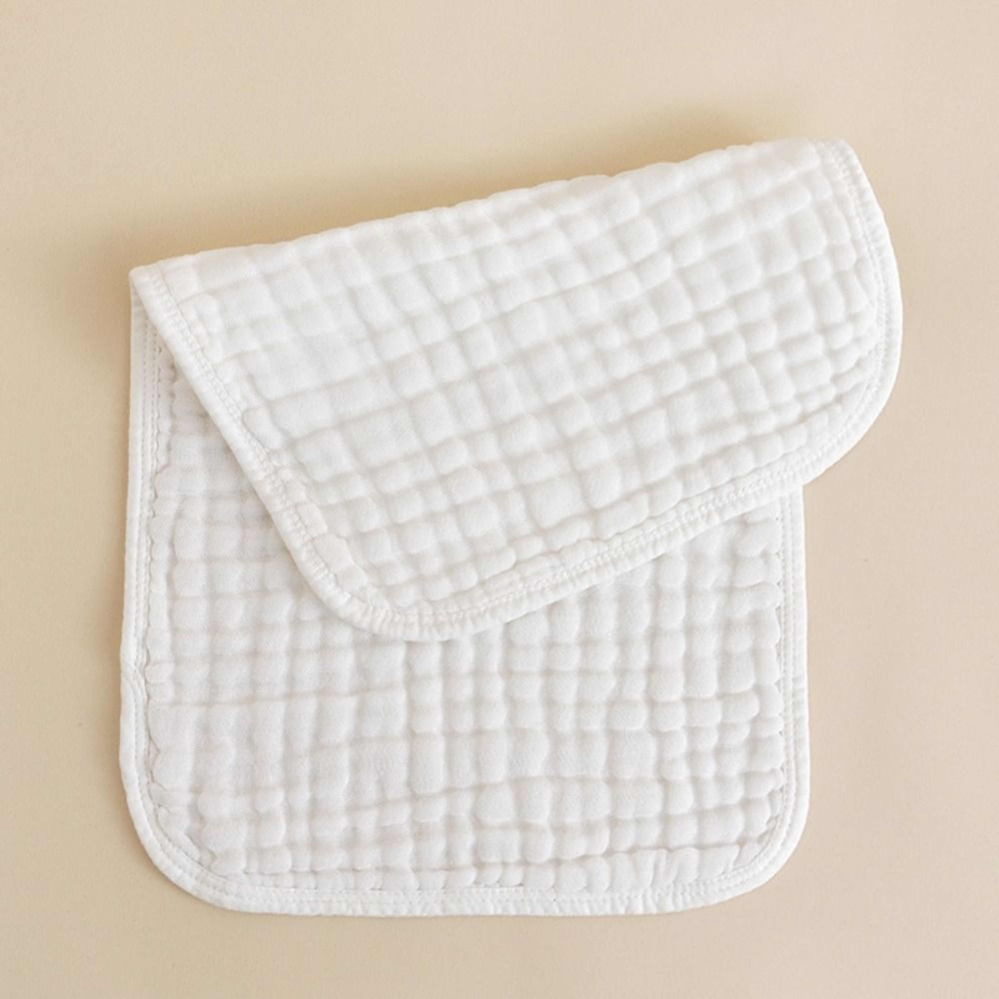 Large, Multicolor Burp Cloths, Layer Cotton Muslin, Breathable Hand Washcloths for Babies – view 11