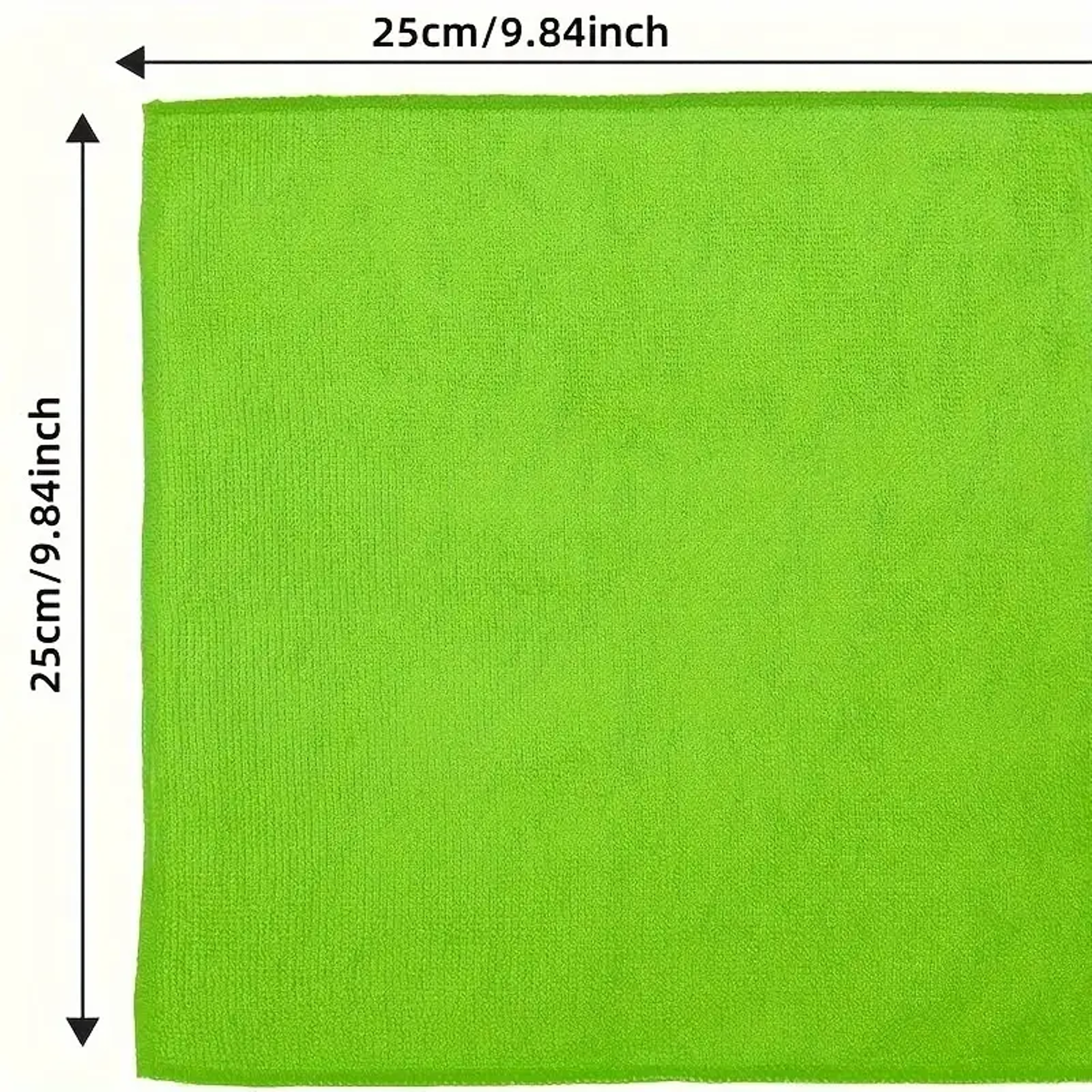 Durable, Absorbent Microfiber Cleaning Cloth, Kitchen, Bathroom Towel, Dishwashing Household Rag – view 6