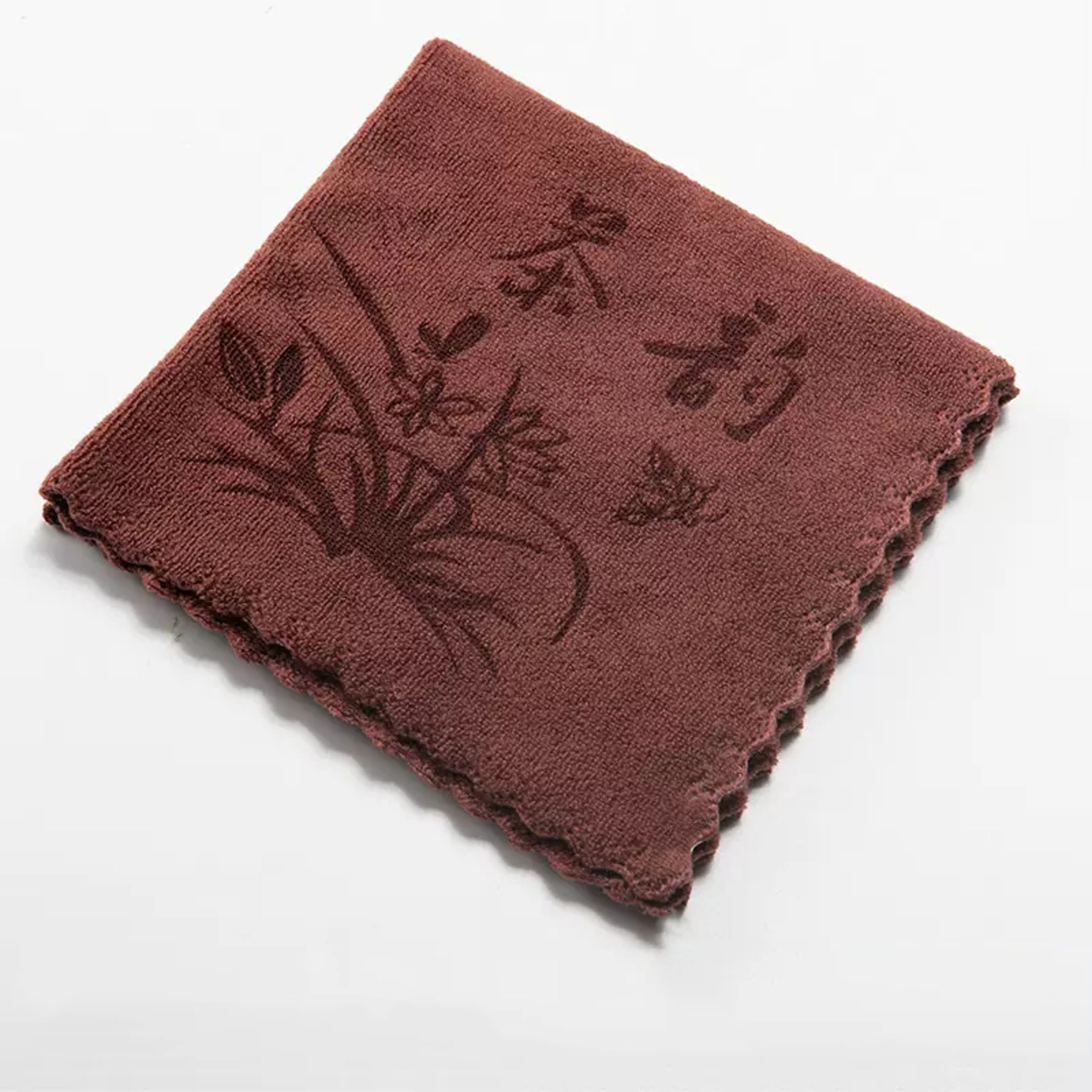 Portable Kitchen Tea Towel, Absorbent Coffee Towel, Dry Handkerchief for Tourist Hotels – view 12