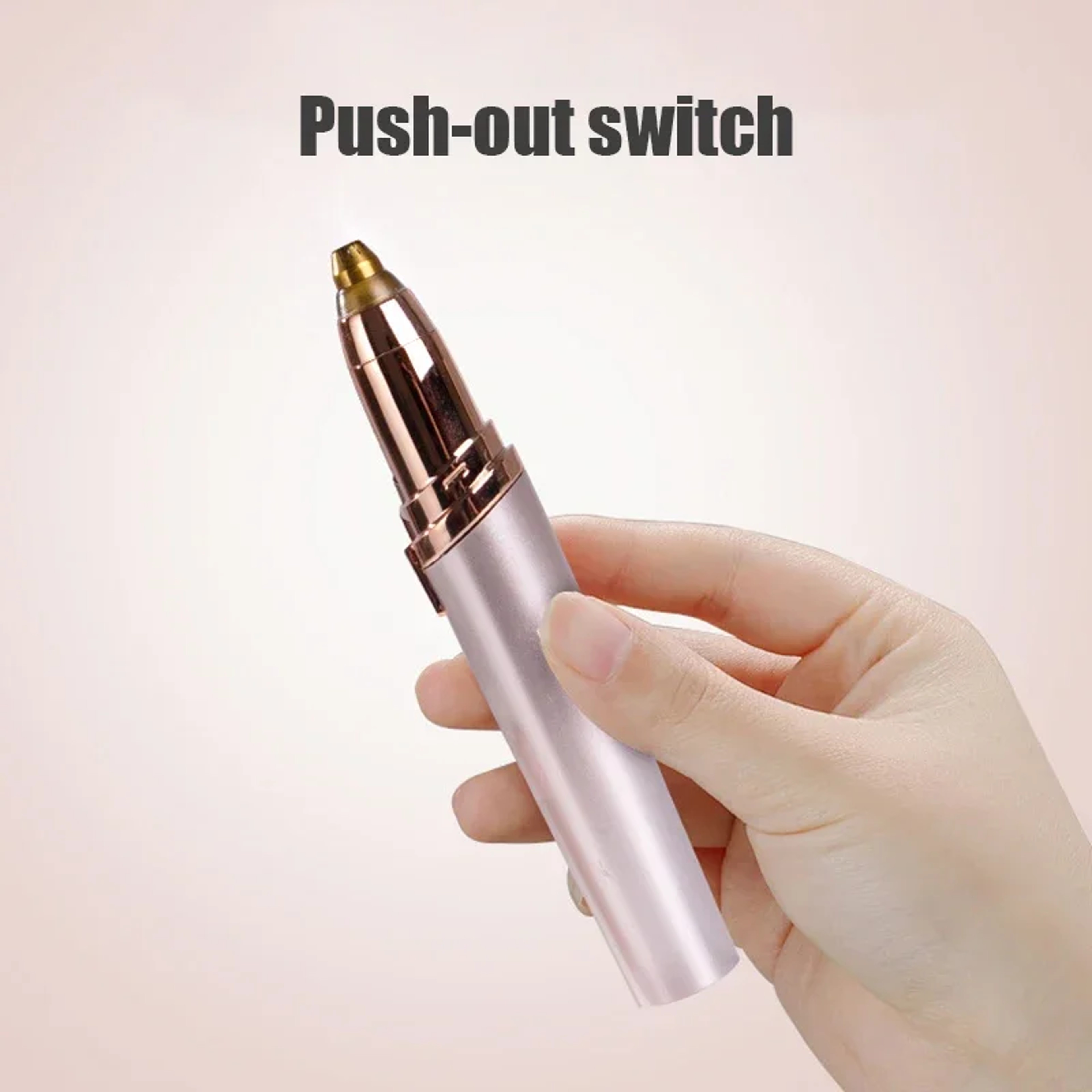 Automatic Facial Hair Remover Electric Eyebrow Trimmer Shaper Pencil USB Rechargeable For Women 3