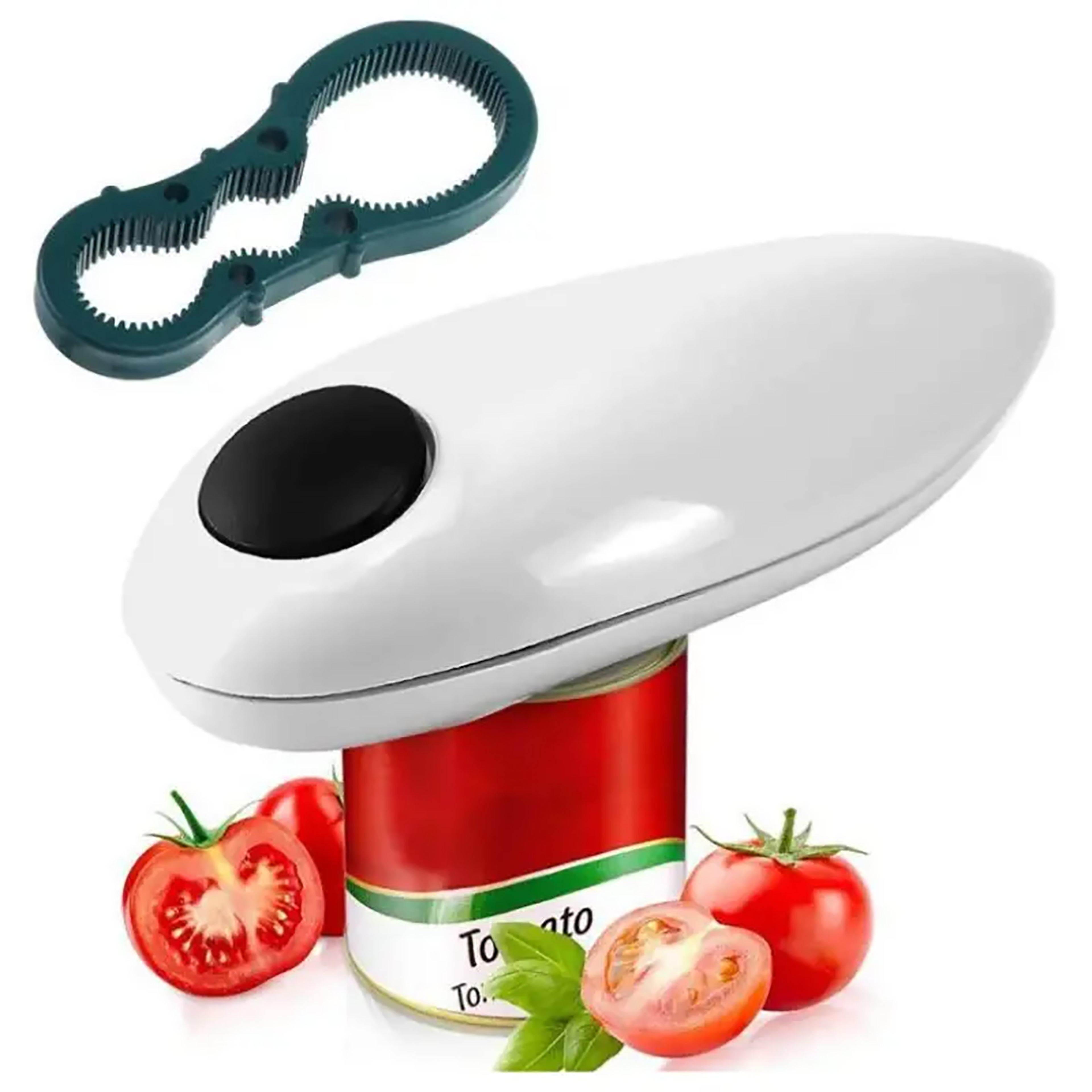 Electric Can Opener Easy to Use with Bottle Opener Complimentary – view 1