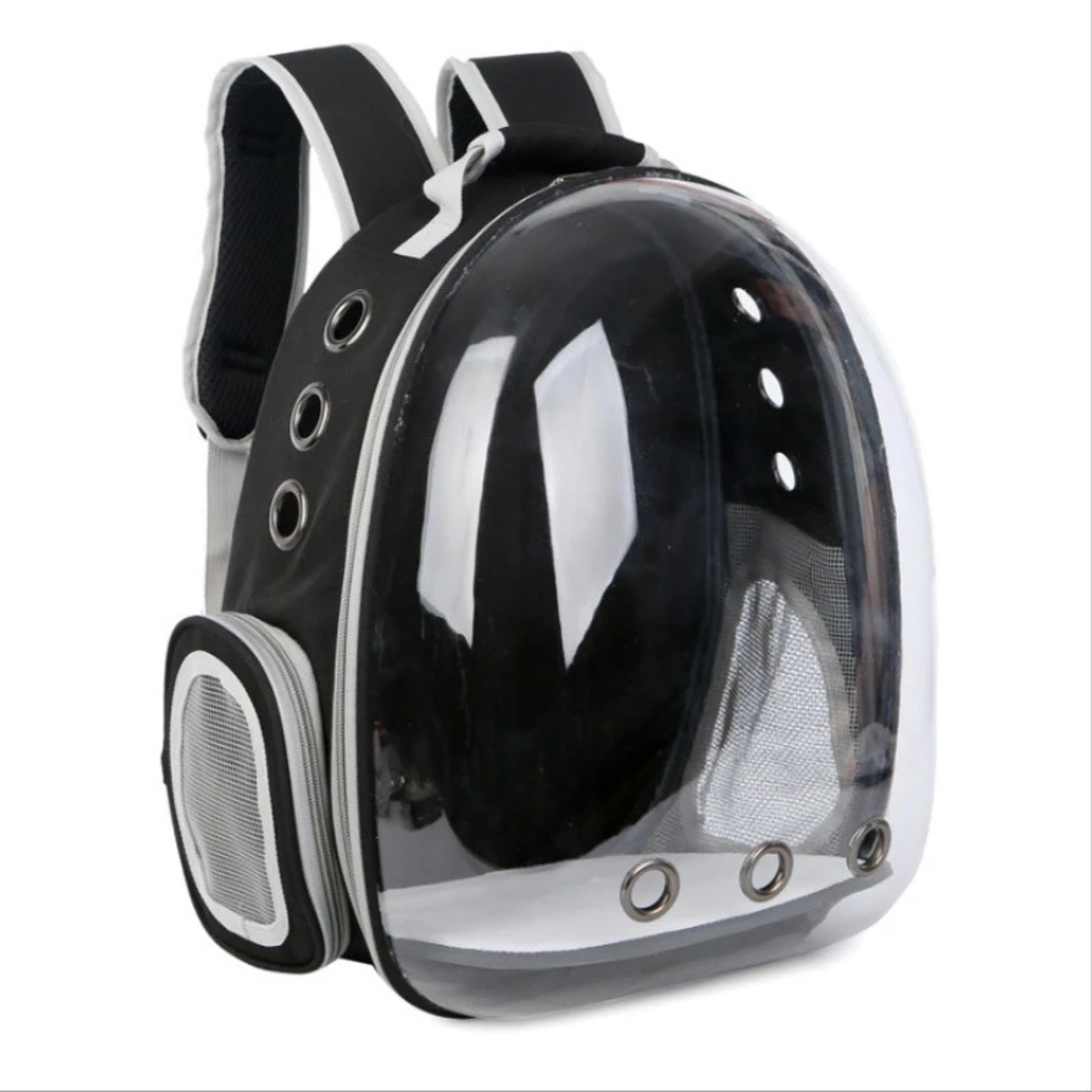 Transparent SpaceCapsule Pet Backpack Carrier Foldable Lightweight Travel Backpack For Cats And Dog 6