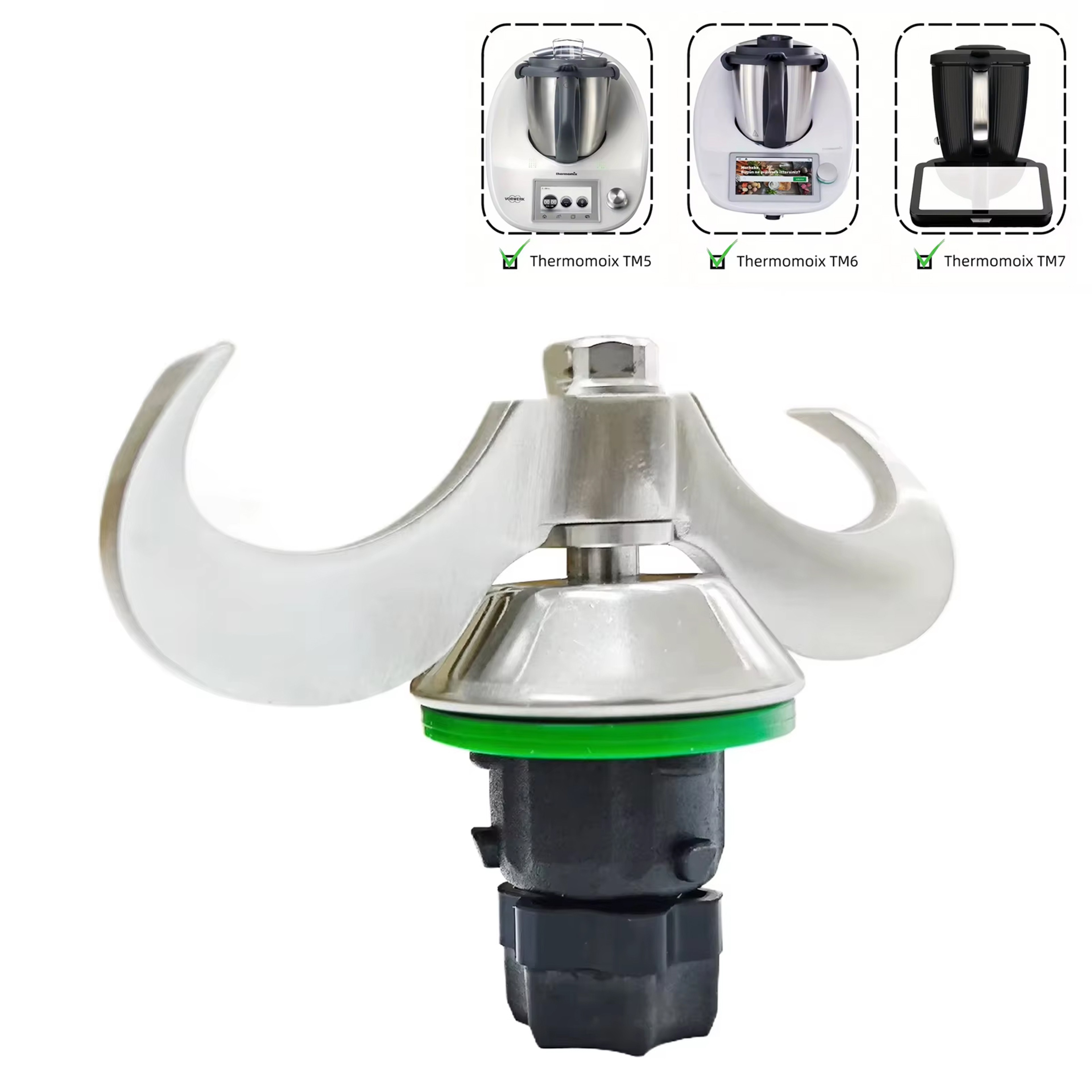 Universal Knead Dough Blade Head for Thermomix Smooth Mixer Bread Maker Parts – view 2