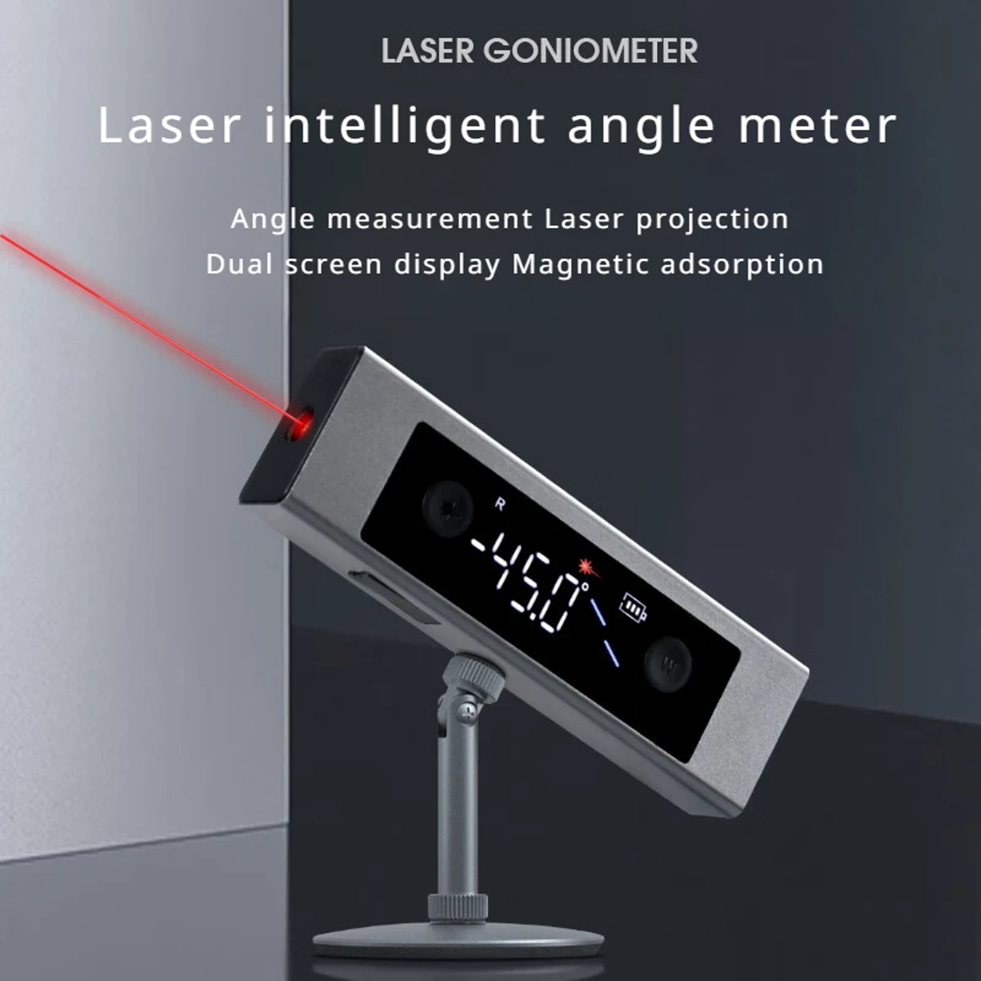 Digital Laser Level Goniometer Auto Calibration Angle Meter Protractor Inclinometer For Woodworking 1