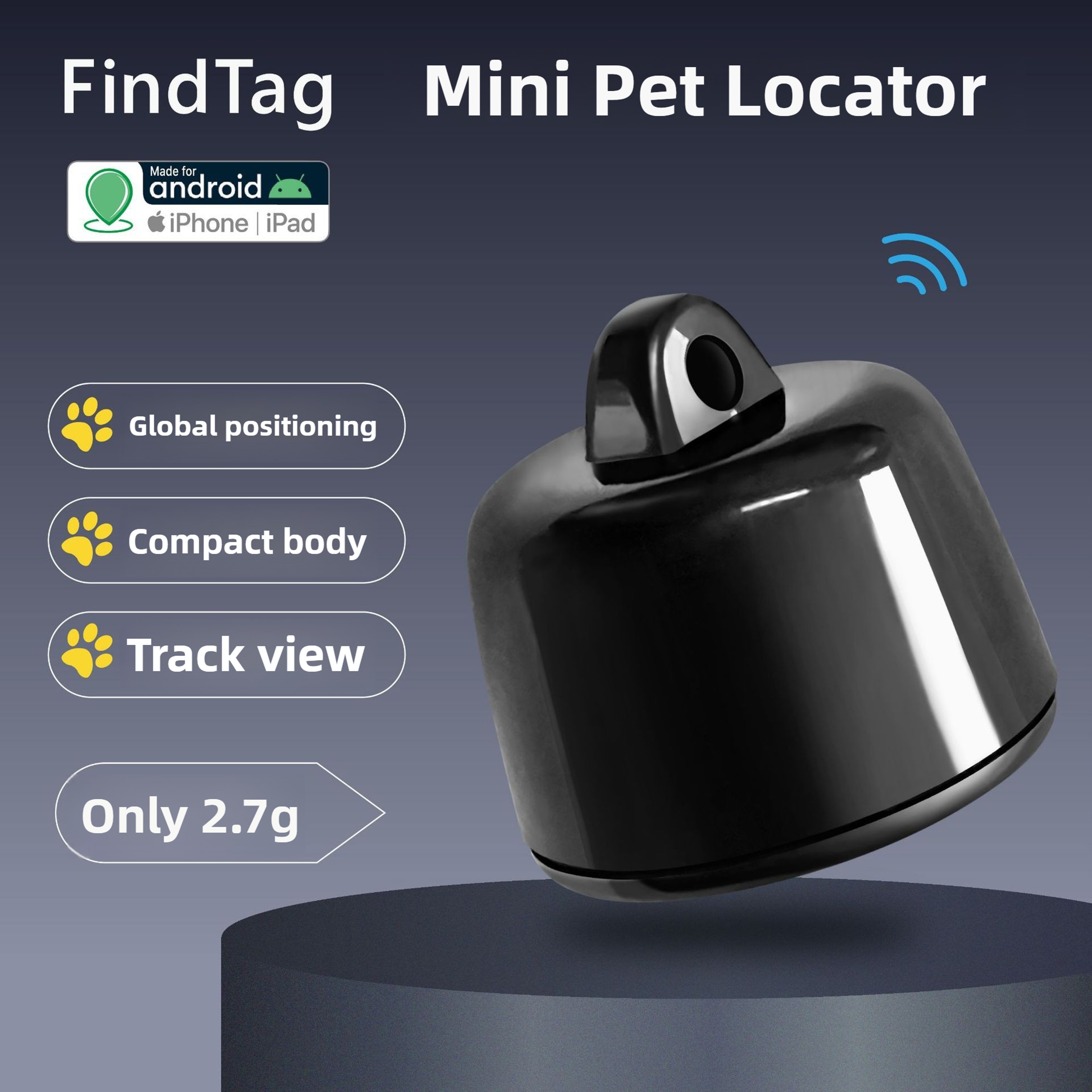 Global Locator Mini GPS Tracker For Pets Birds Dogs And Cats Compatible With Android And ISO System 3