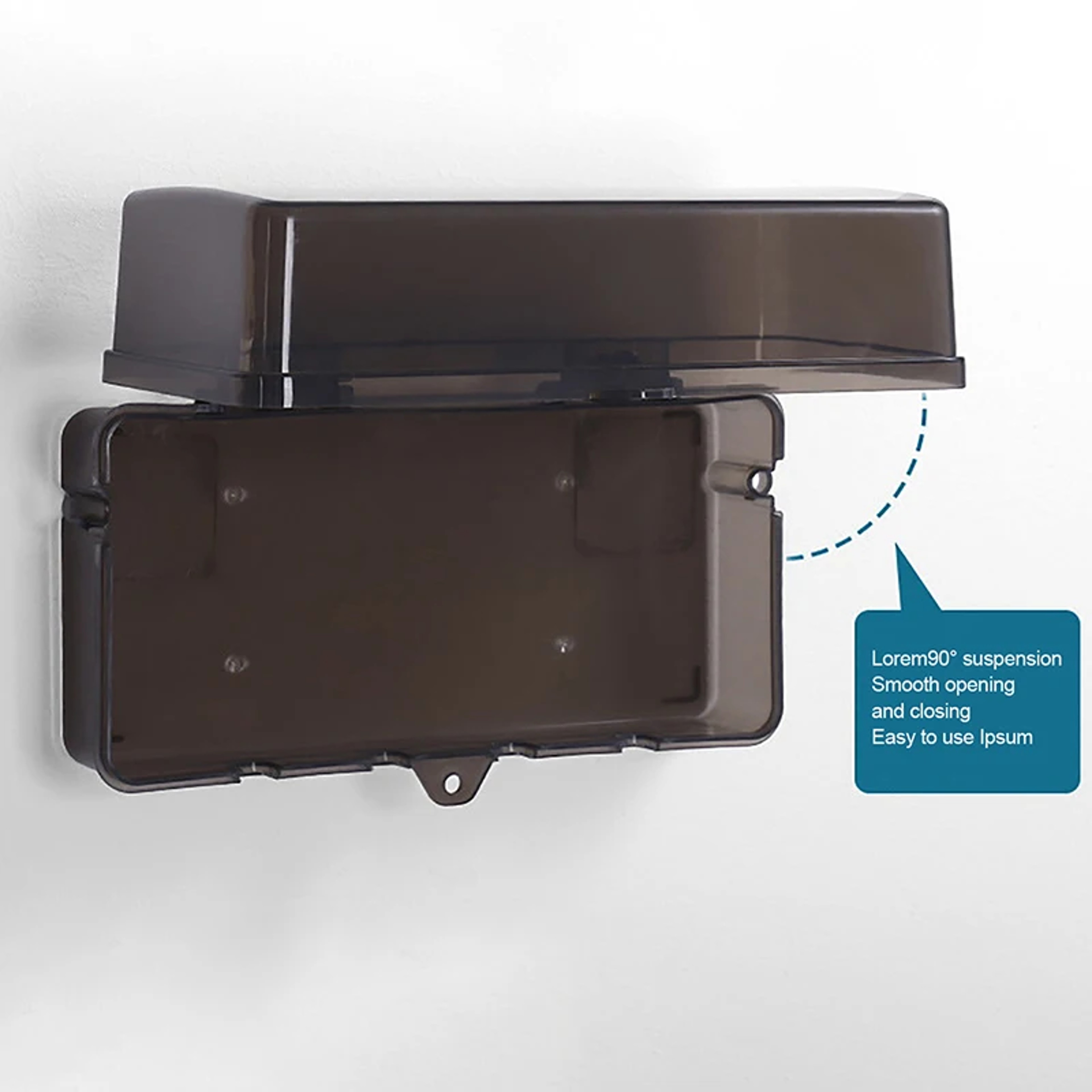 Waterproof Cable Management Box Outdoor Electrical Boxes Waterproof Weather Proof Plug Box Rain Pro 3
