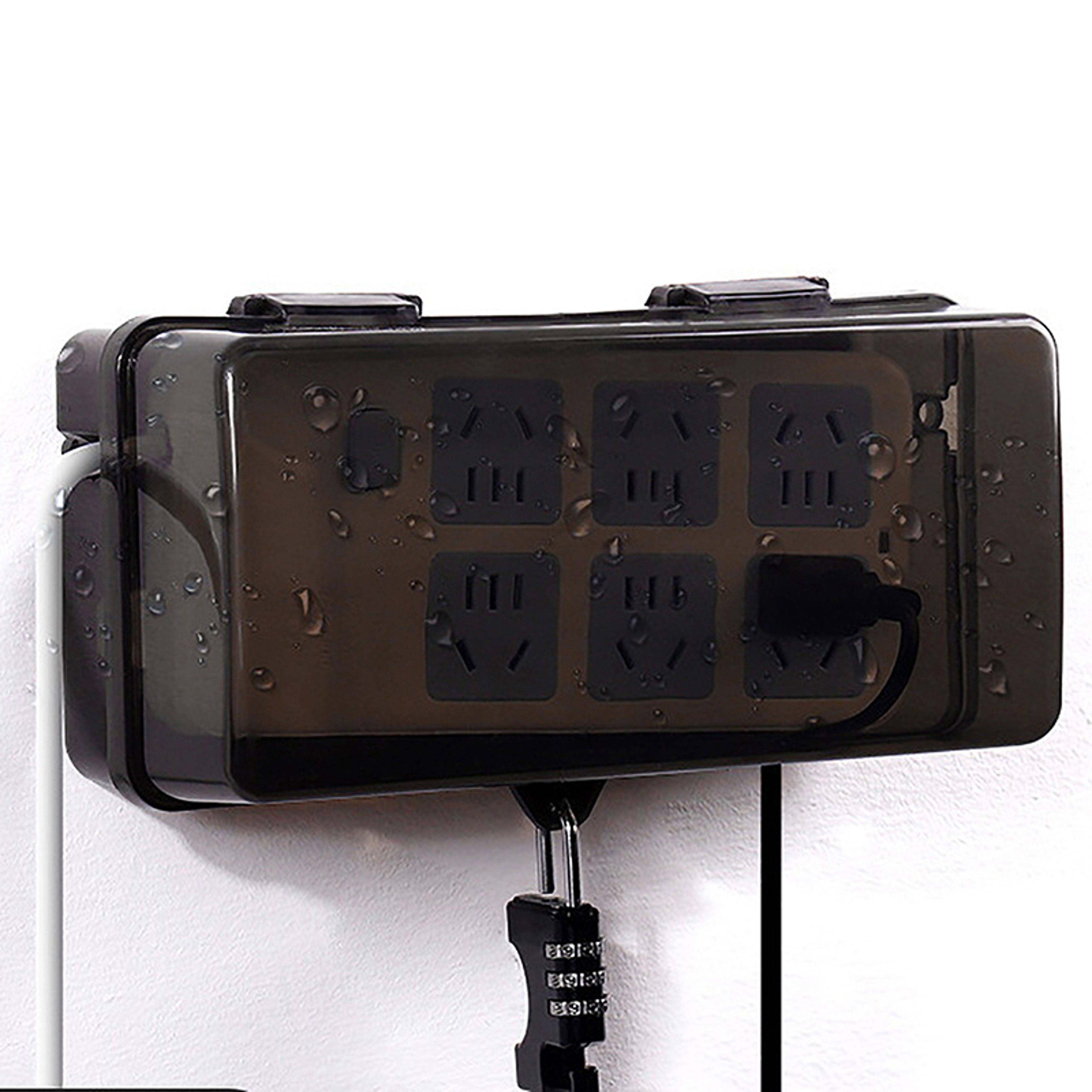 Waterproof Cable Management Box Outdoor Electrical Boxes Waterproof Weather Proof Plug Box Rain Pro 4