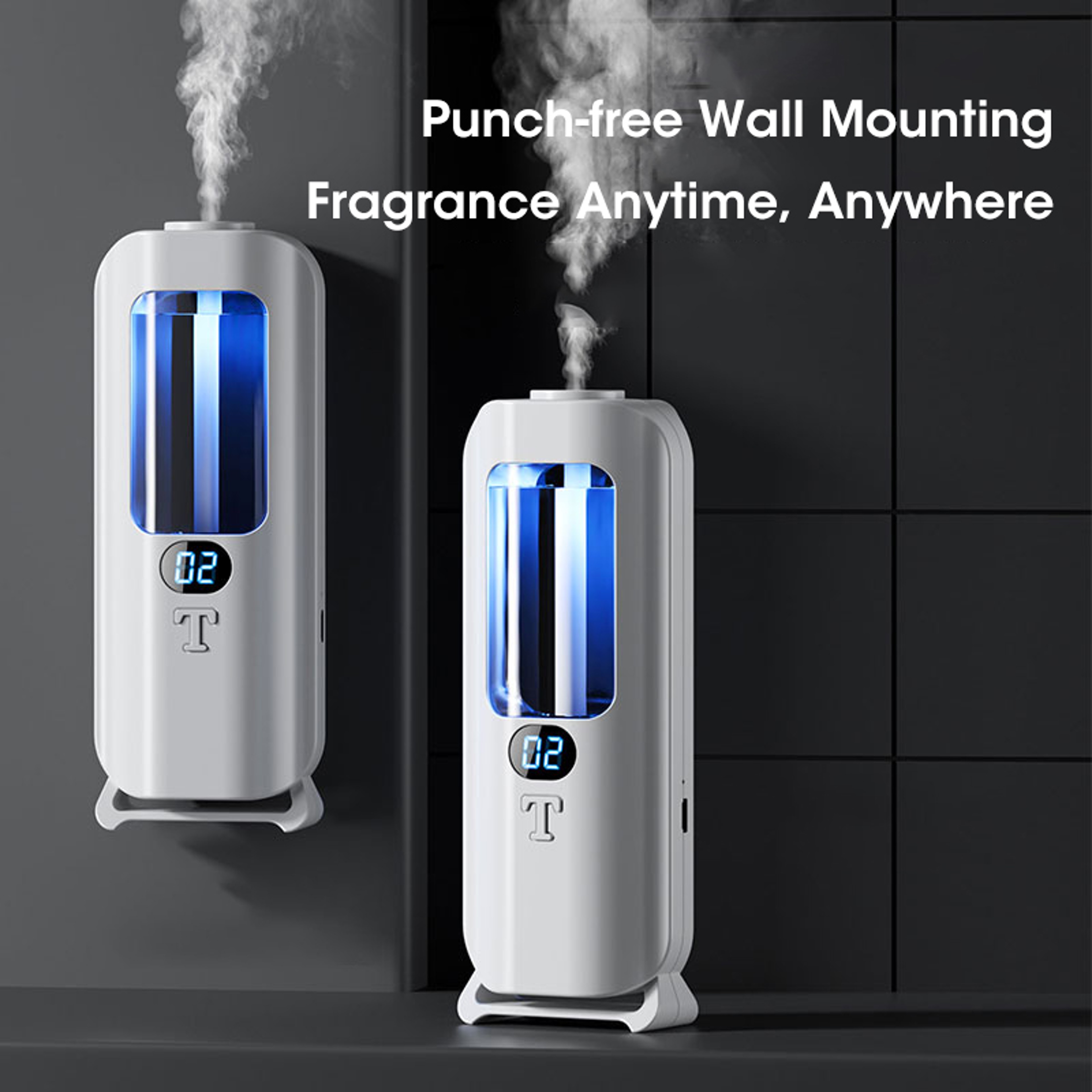 USB Fragrance Spray Machine Desktop Odor Remover Portable Vehicle Mounted Air Humidifier Aromathera 2