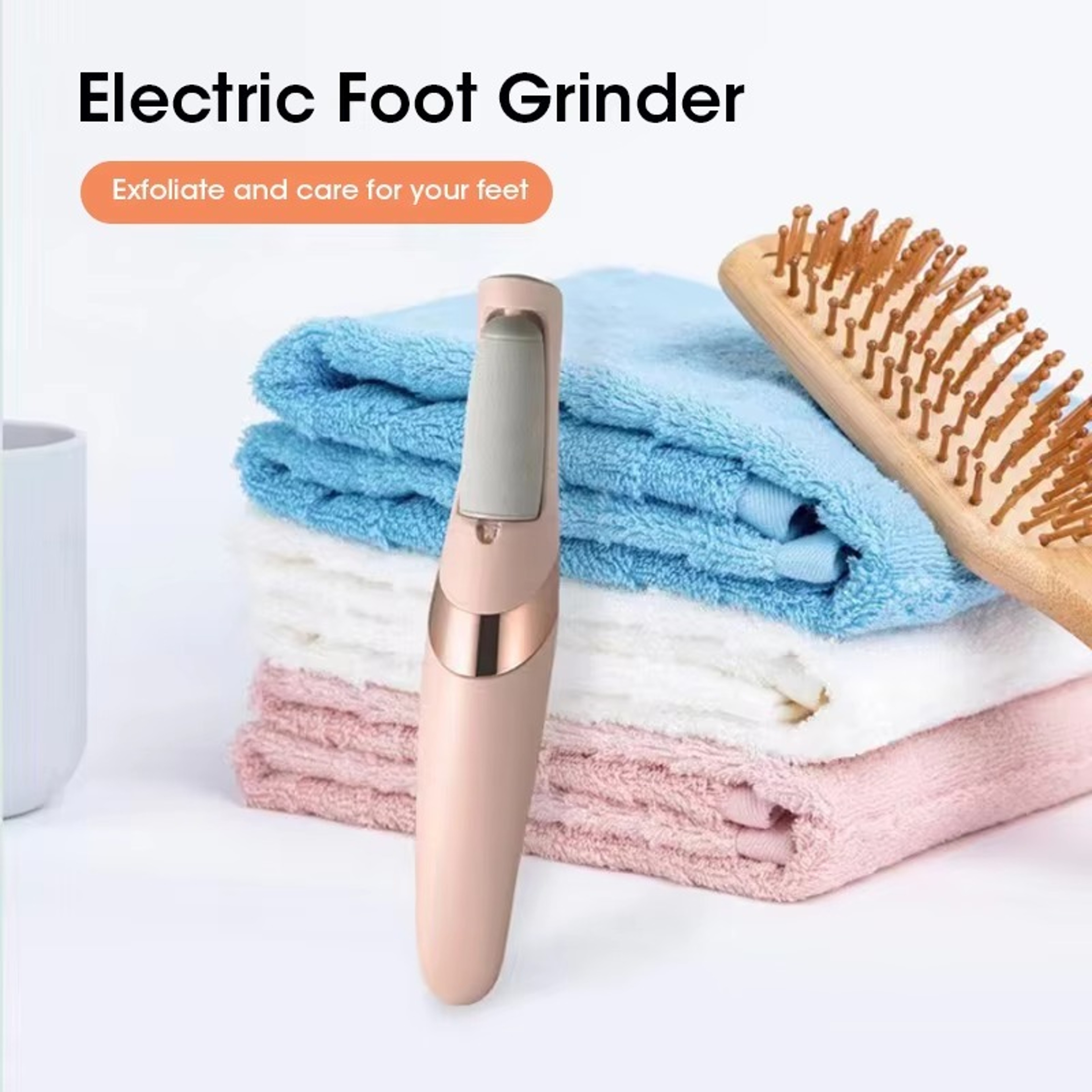 Automatic Foot Grinder, USB Electric Dead Skin Pedicure, Rechargeable Roller Feet Pedicure Tool. – view 2
