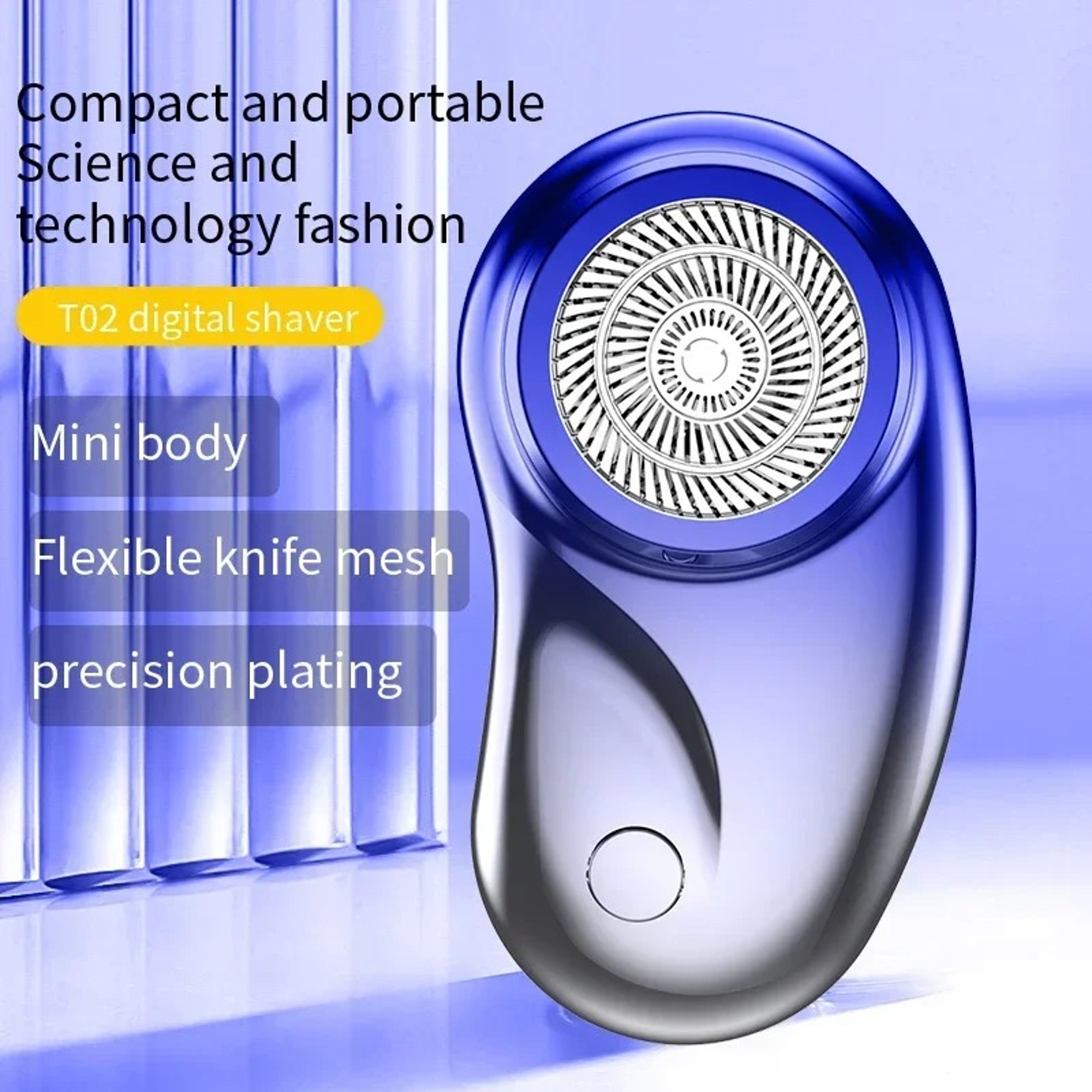 USB Rechargeable Portable Waterproof Electric Shaver Beard Trimmer With Smart Power Display For Tra 5