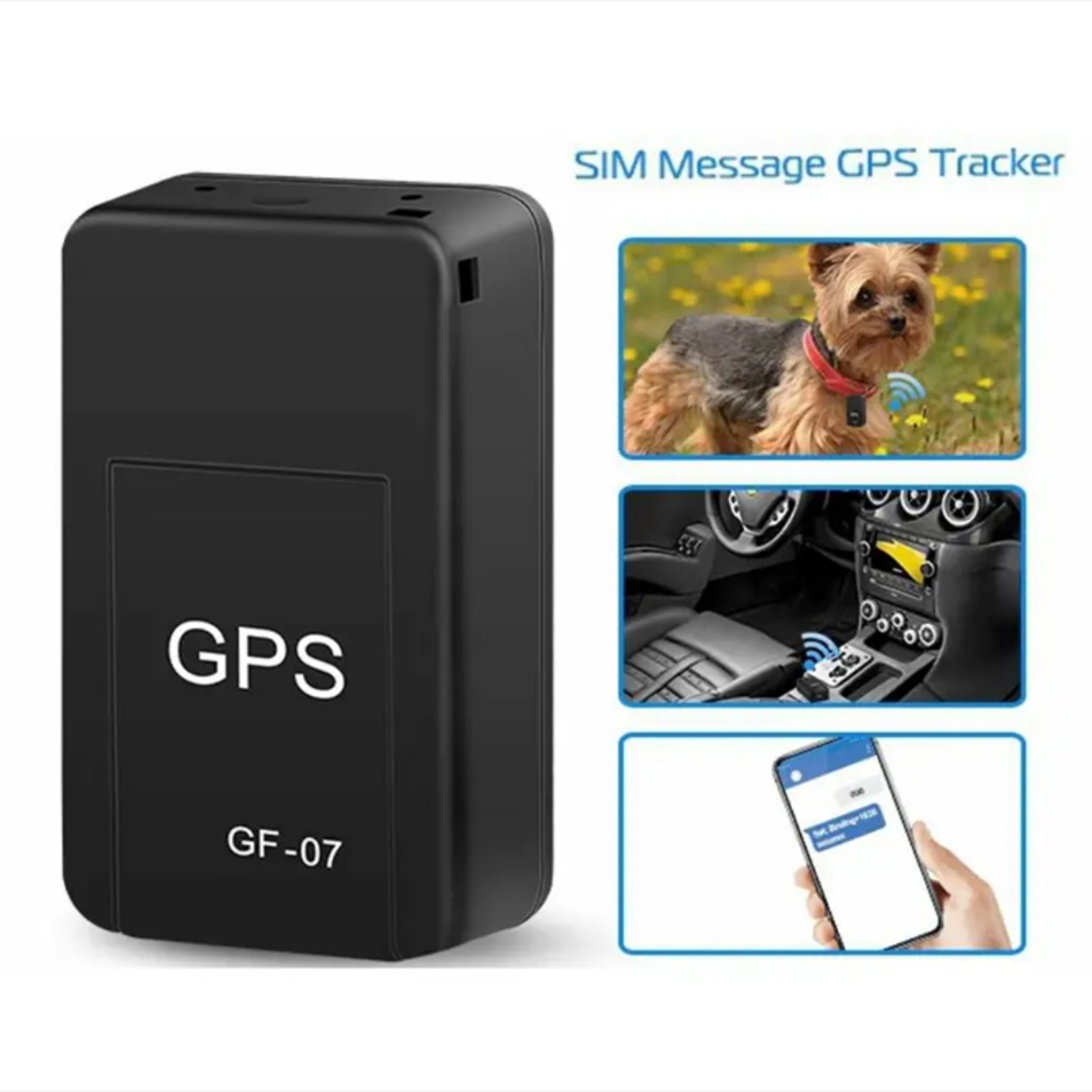 Strong Magnetic Mini GPS Tracker Portable Vehicle Tracker Antilost Antitheft Device Precise Positio 1