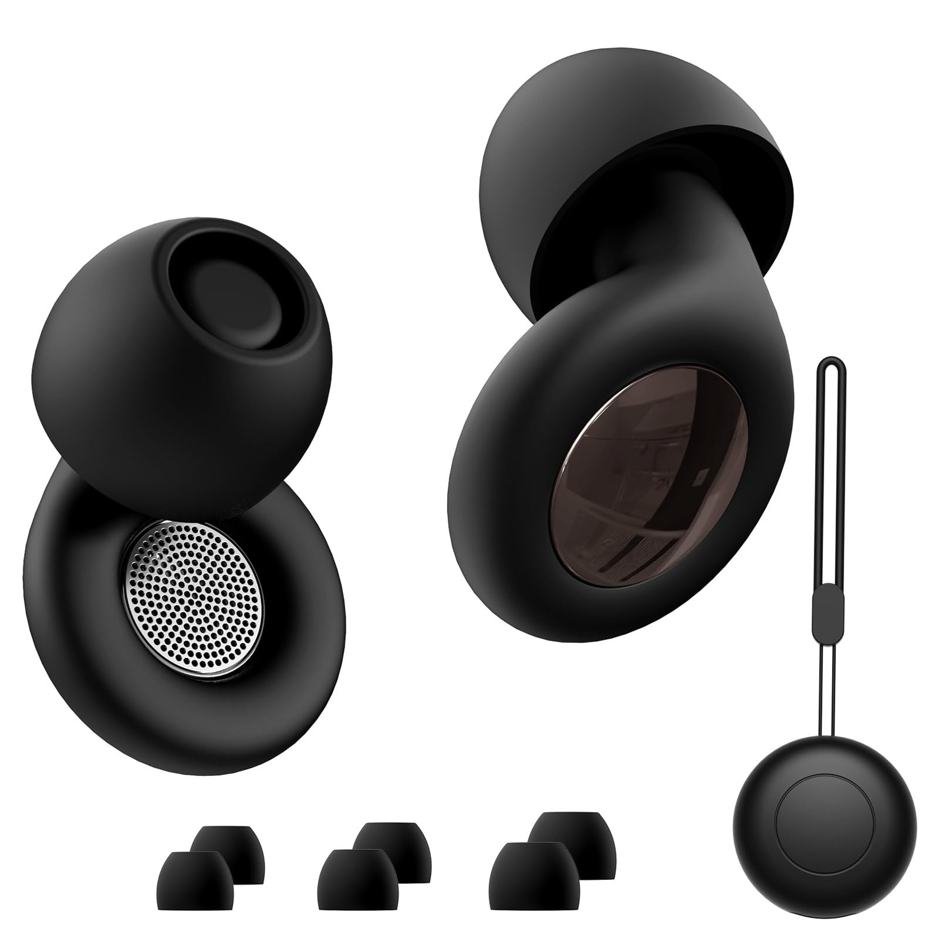 Noise Cancelling Ear Plugs Silicone Ear Plugs For Sleeping Concerts Traveling Studying Focus Reusab 5