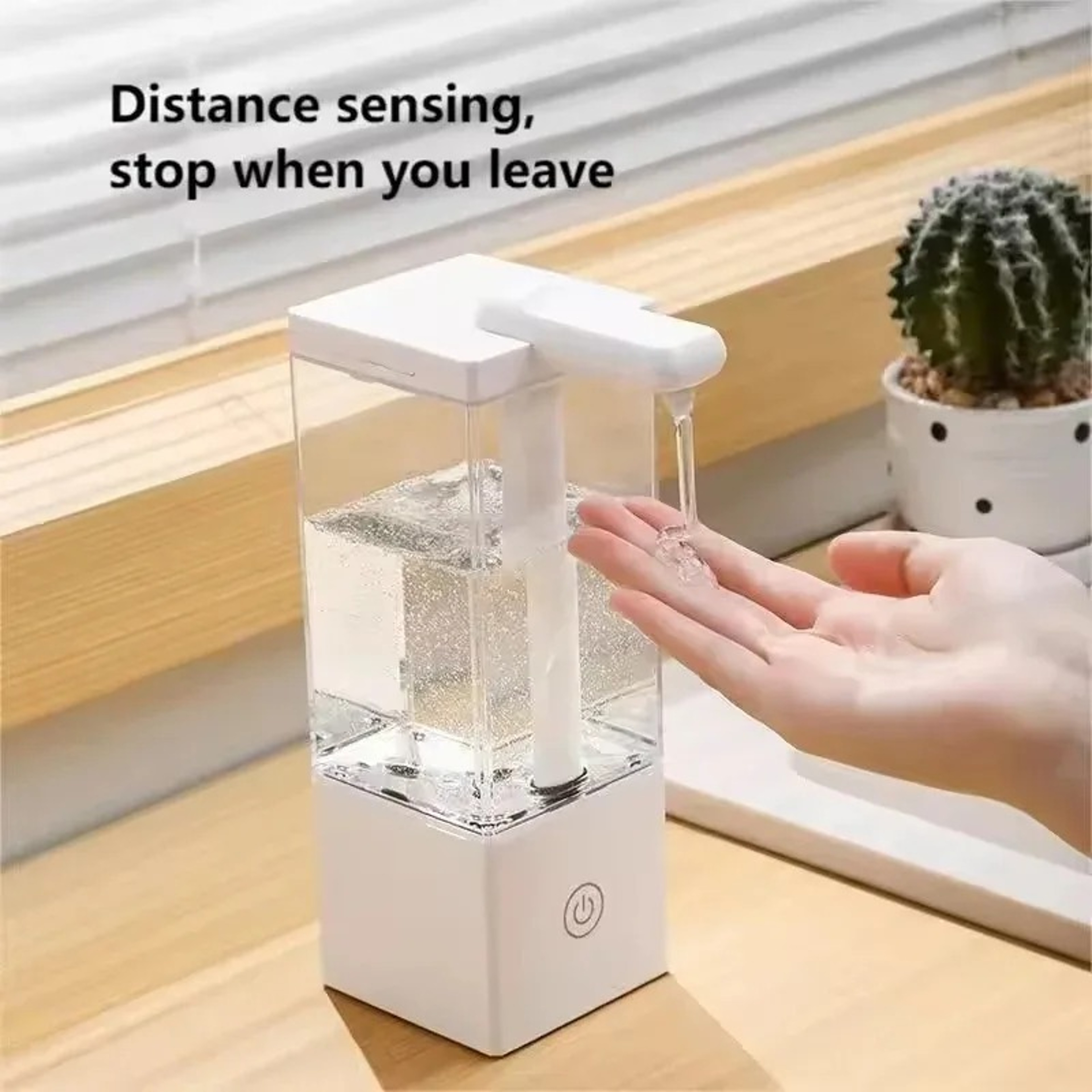 Rechargeable Auto Touchless Liquid Dispenser Sensor Pump For Hand Soap Shampoo Detergent Kitchen  B 0