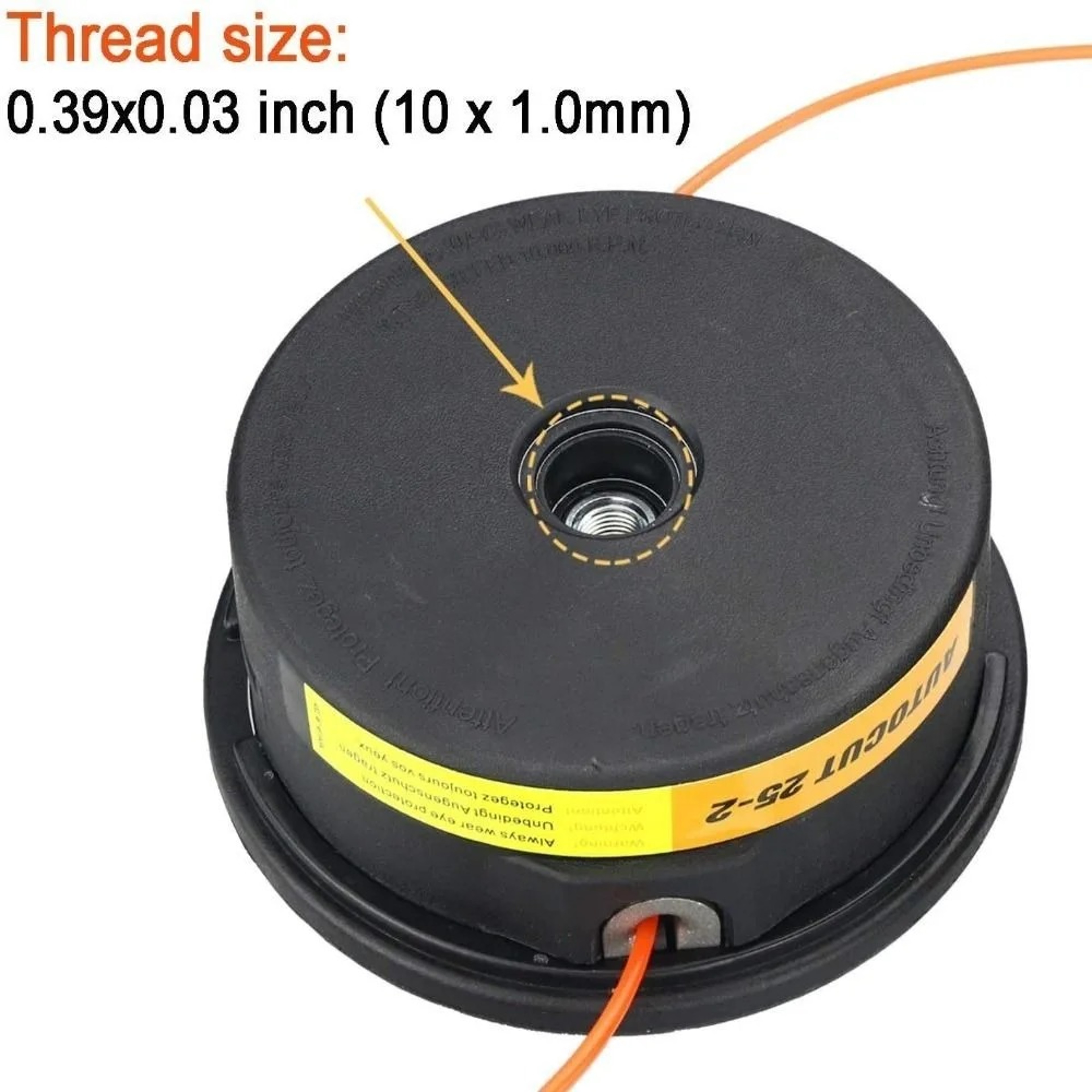 Autocut Brush Cutter Trimmer Head Replacement Grass Line Spool – view 5