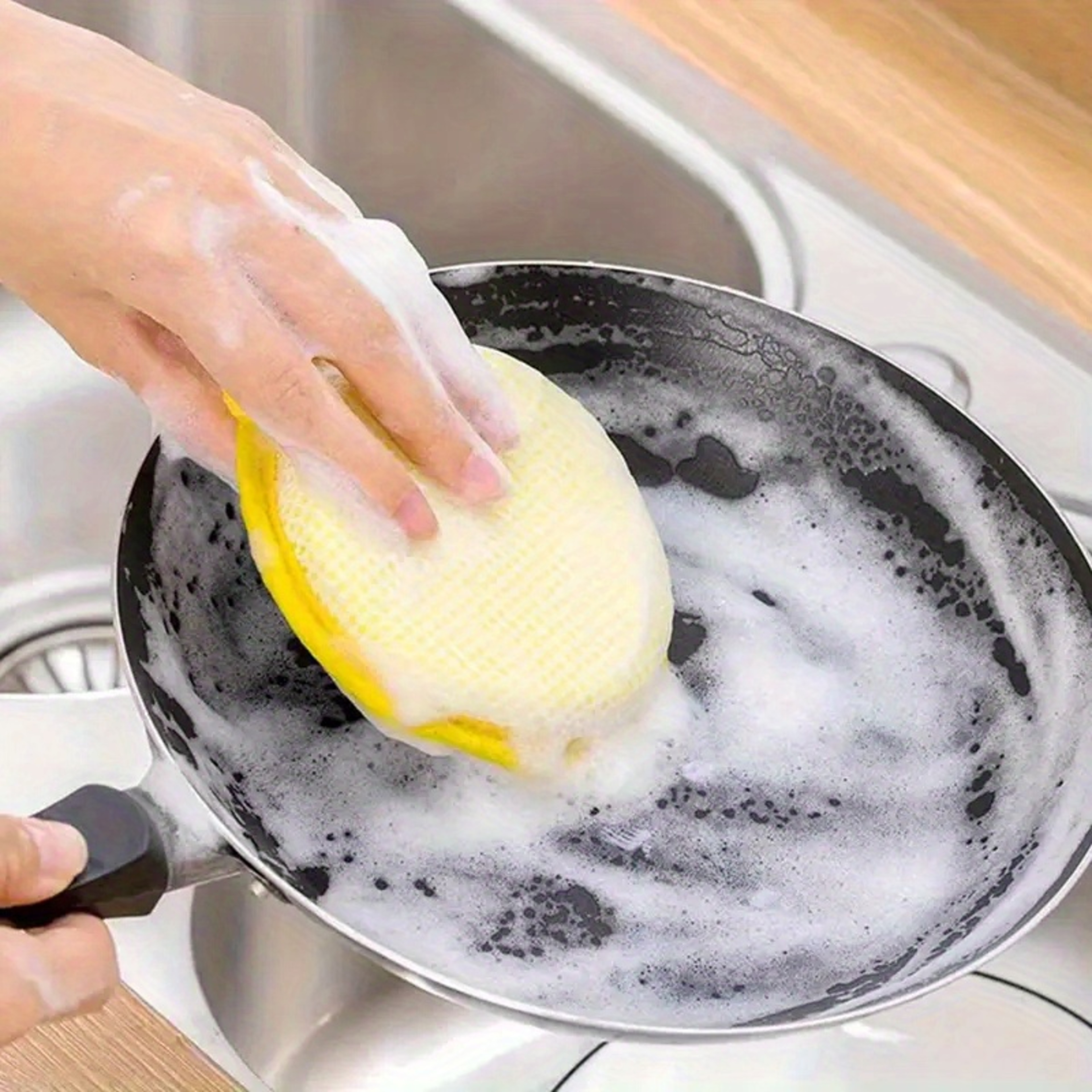 Versatile Kitchen Cleaning Sponges And Scrubbers Dish Sponge  MultiPurpose Kitchen Tool 0