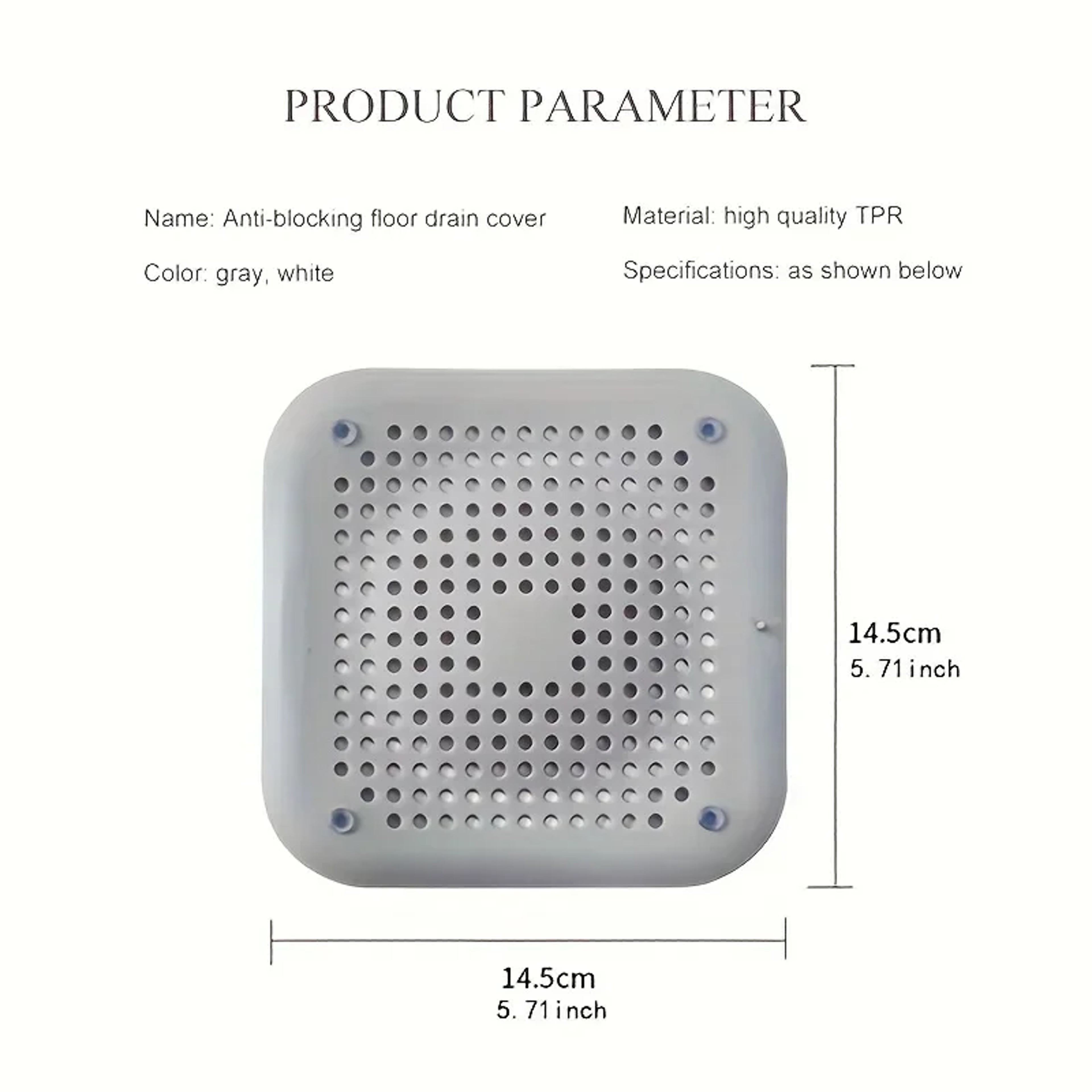 Silicone Hair Filter Sink Drain Stopper AntiBlocking Bathtub Shower Floor Strainer Kitchen Deodoran 1