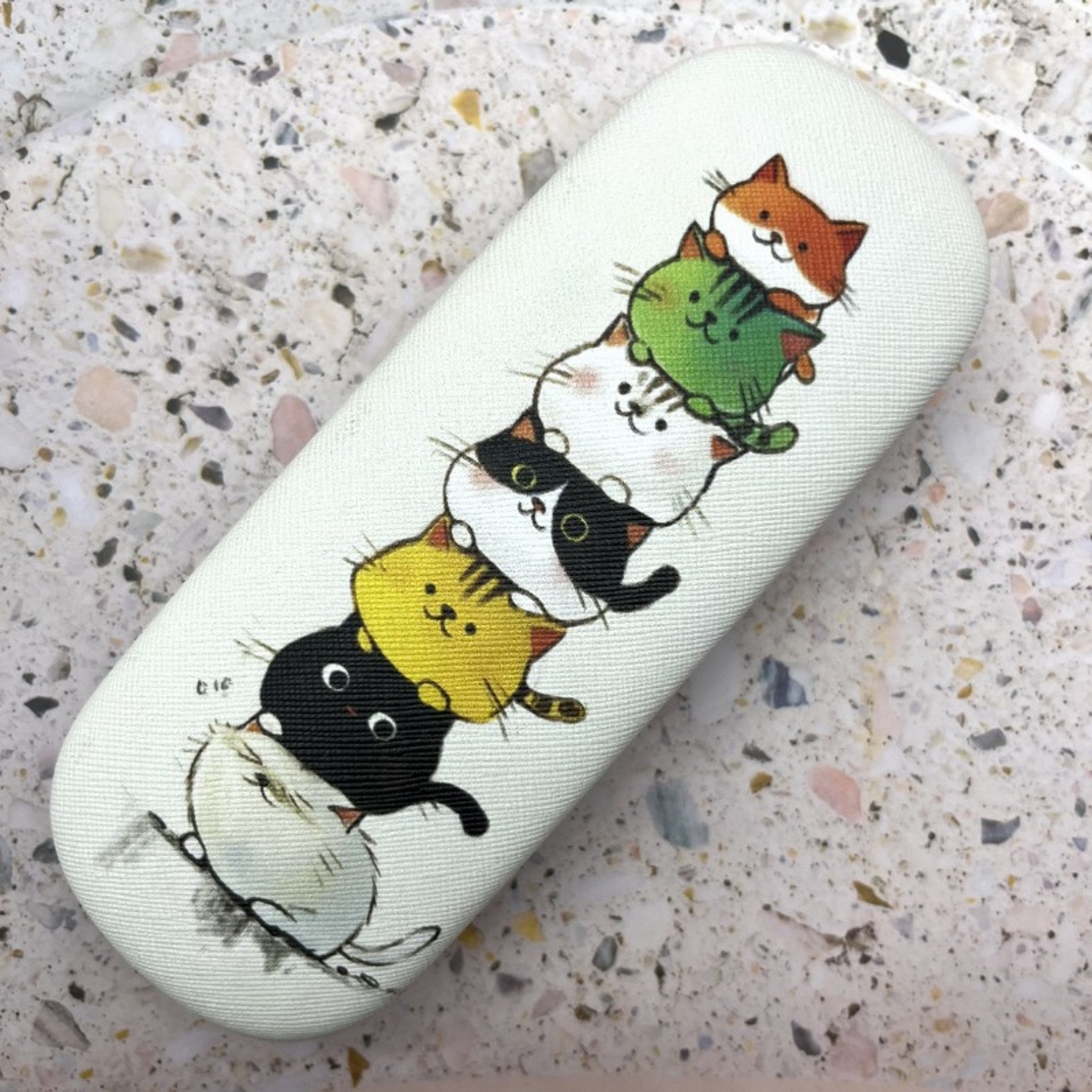 Stylish And Convenient Cute CatThemed Contact Glasses Case For Prescription Sunglasses Storage 5
