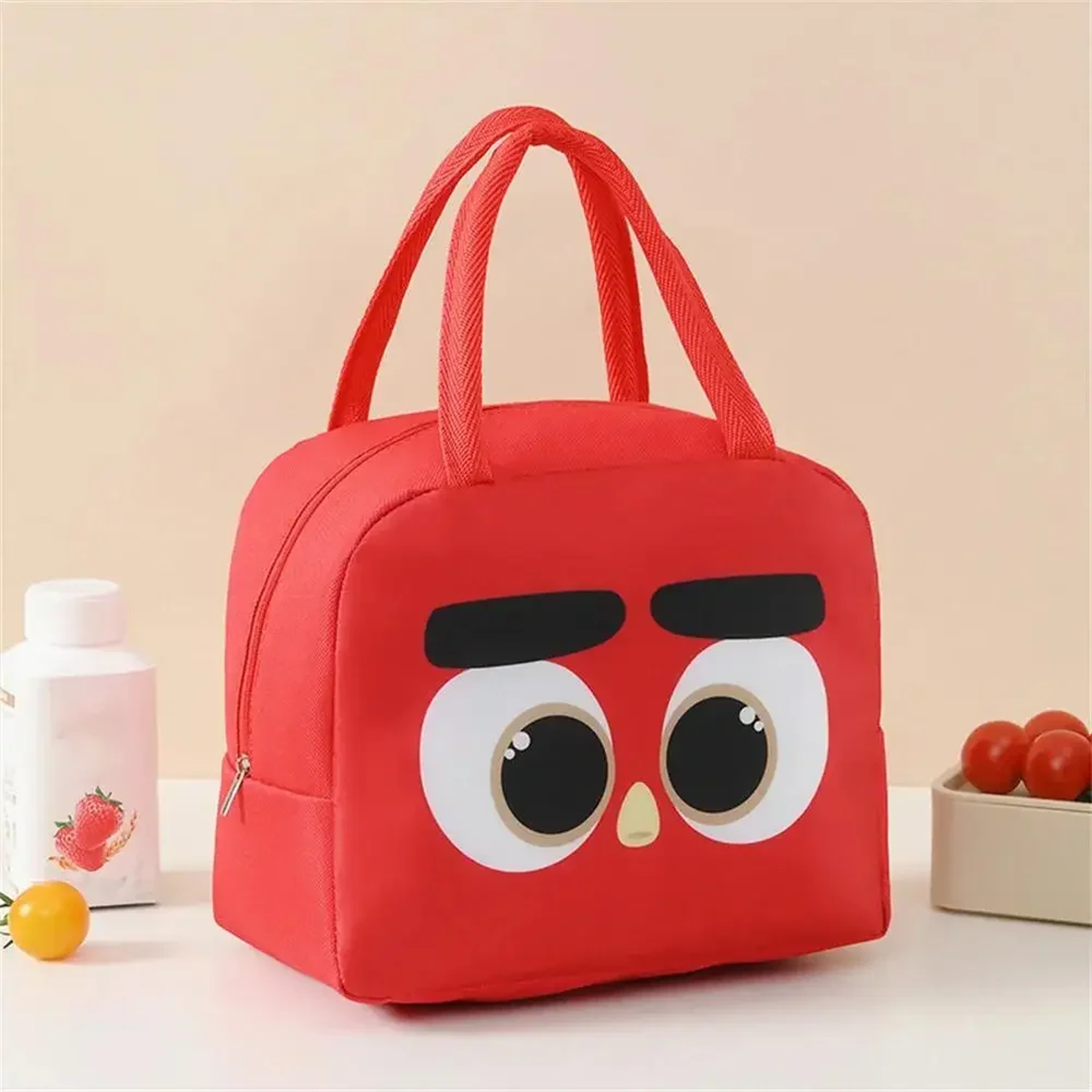 Reusable Thickened Insulation Lunch Bag Cute Cartoon Bag Organizer Kitchen Accessories Organizer 2