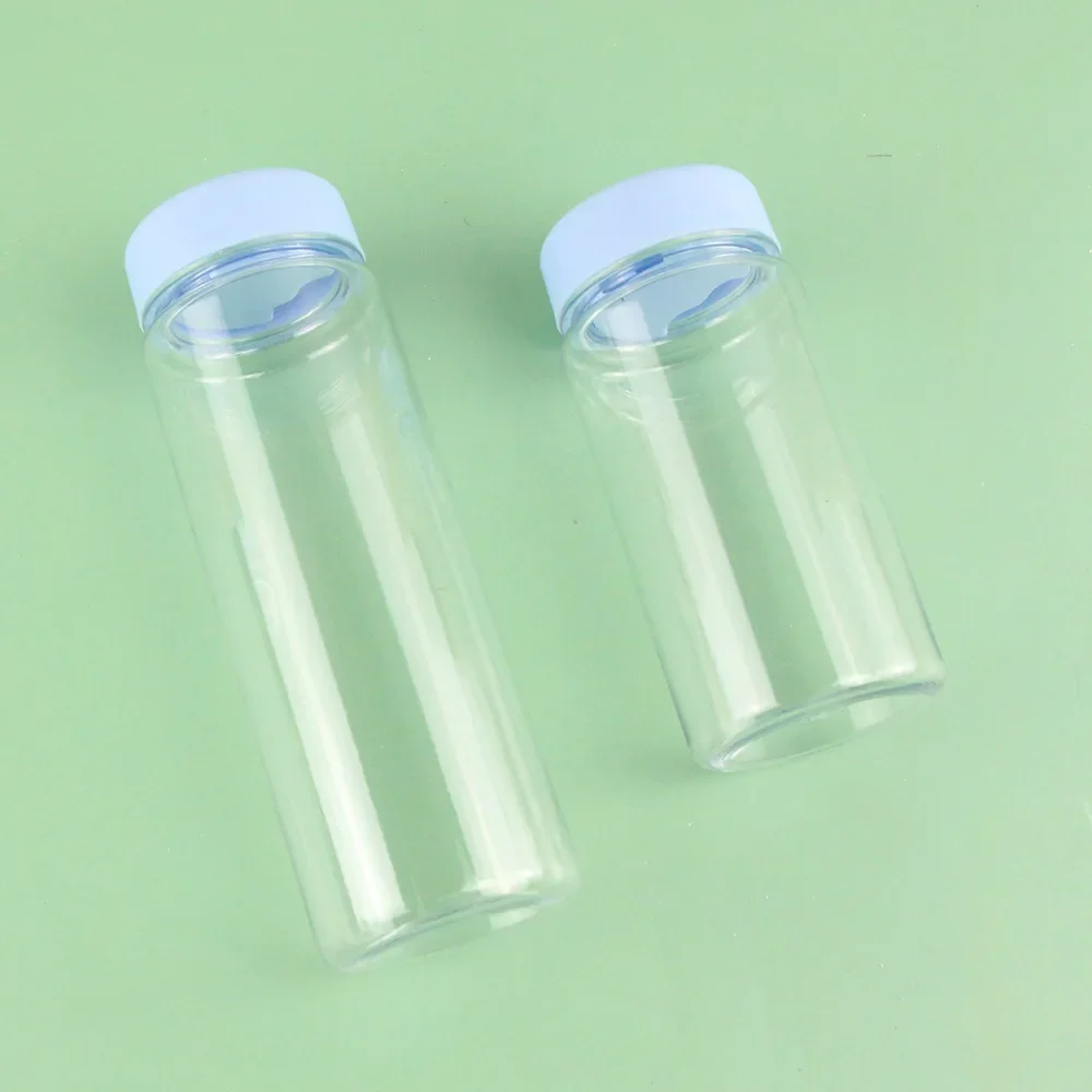 Portable Sport Water Bottle Large Capacity Transparent Cup Simple Plastic Water Cup Outdoor Camping 5