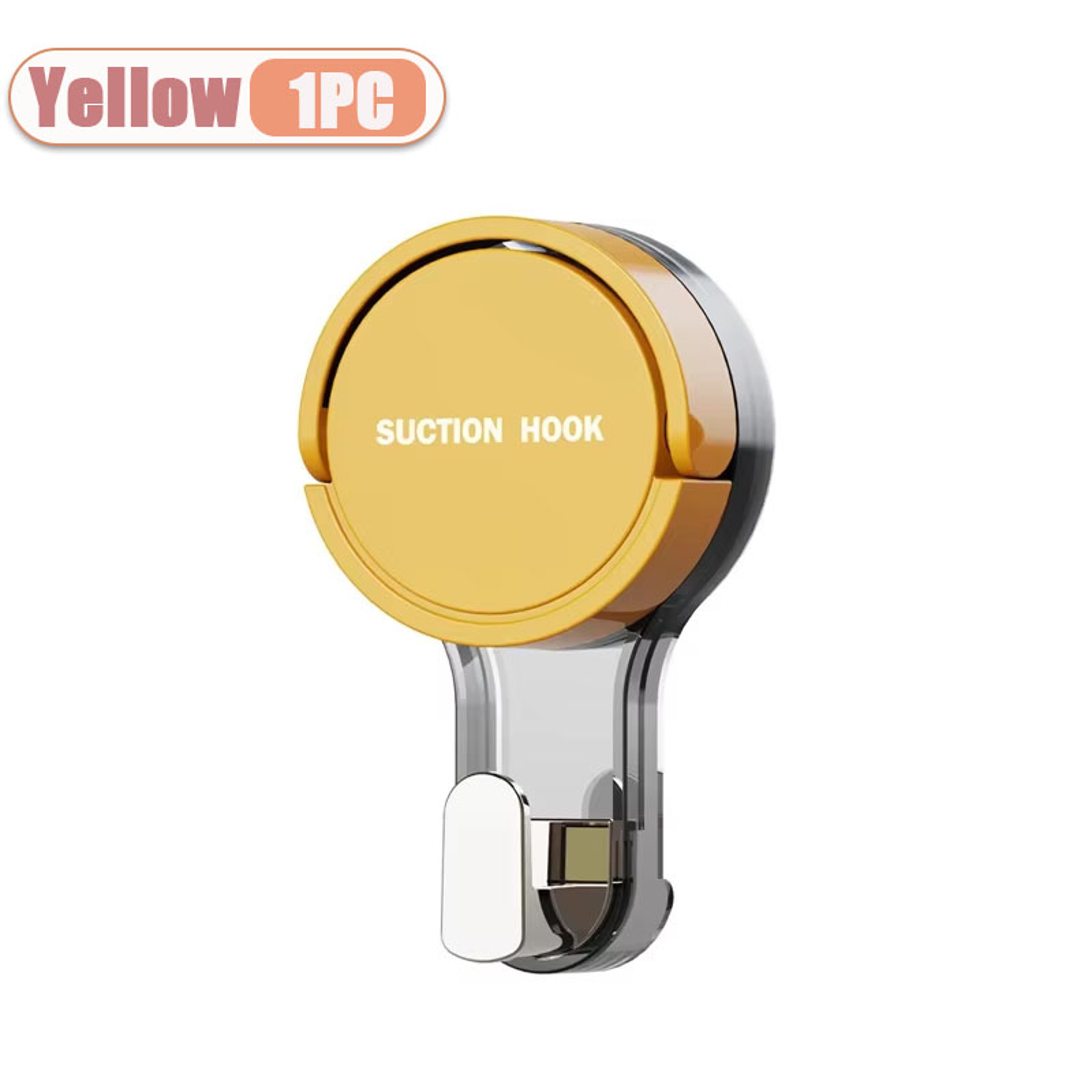 Strong Suction Cup Wall Hooks, No Drill Removable, Perfect for Bathroom Kitchen Storage, Leaves No Damage. – view 8
