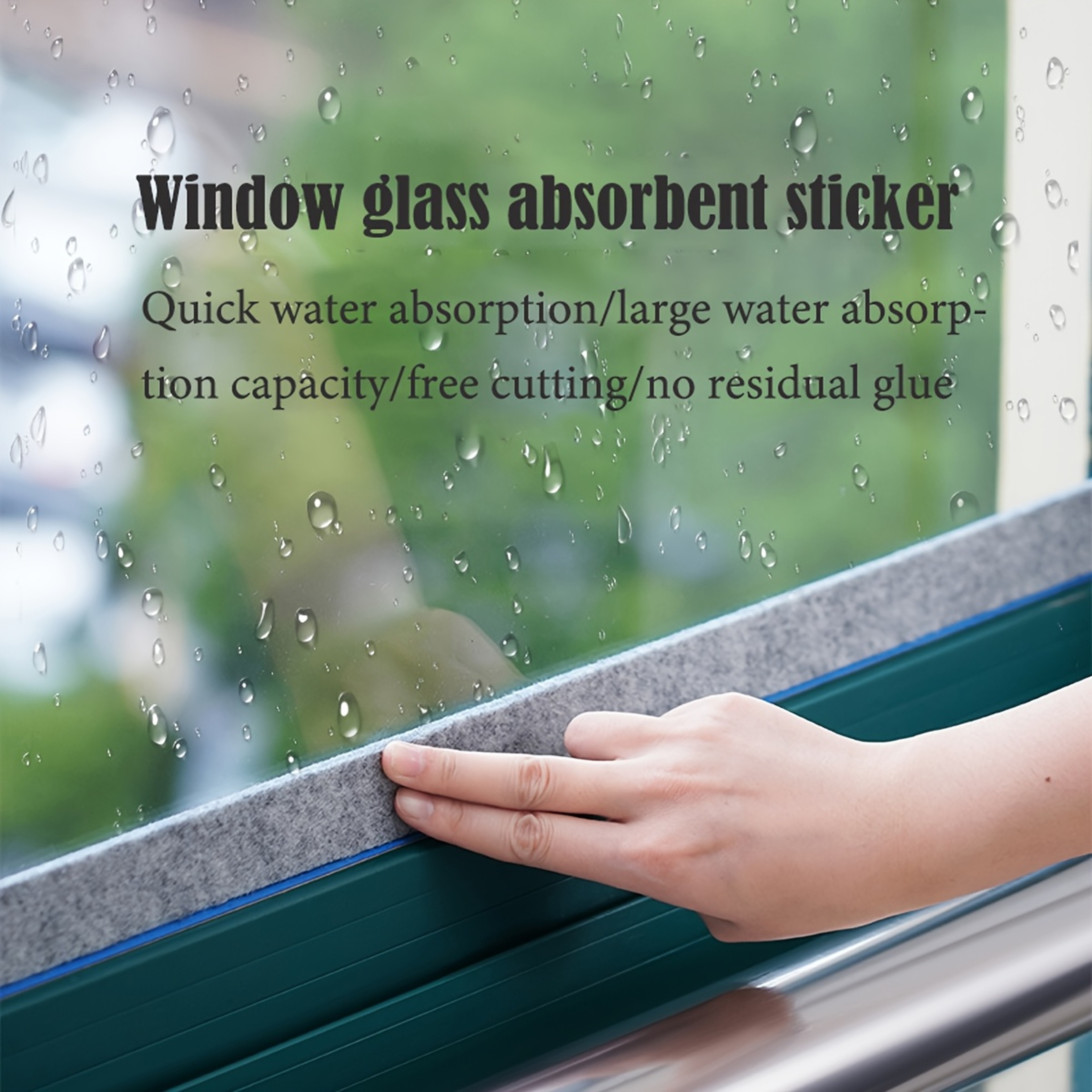 AntiCondensation Tape With SelfAdhesive Felt Pads For Windows And Doors Easy InstallRemove 3