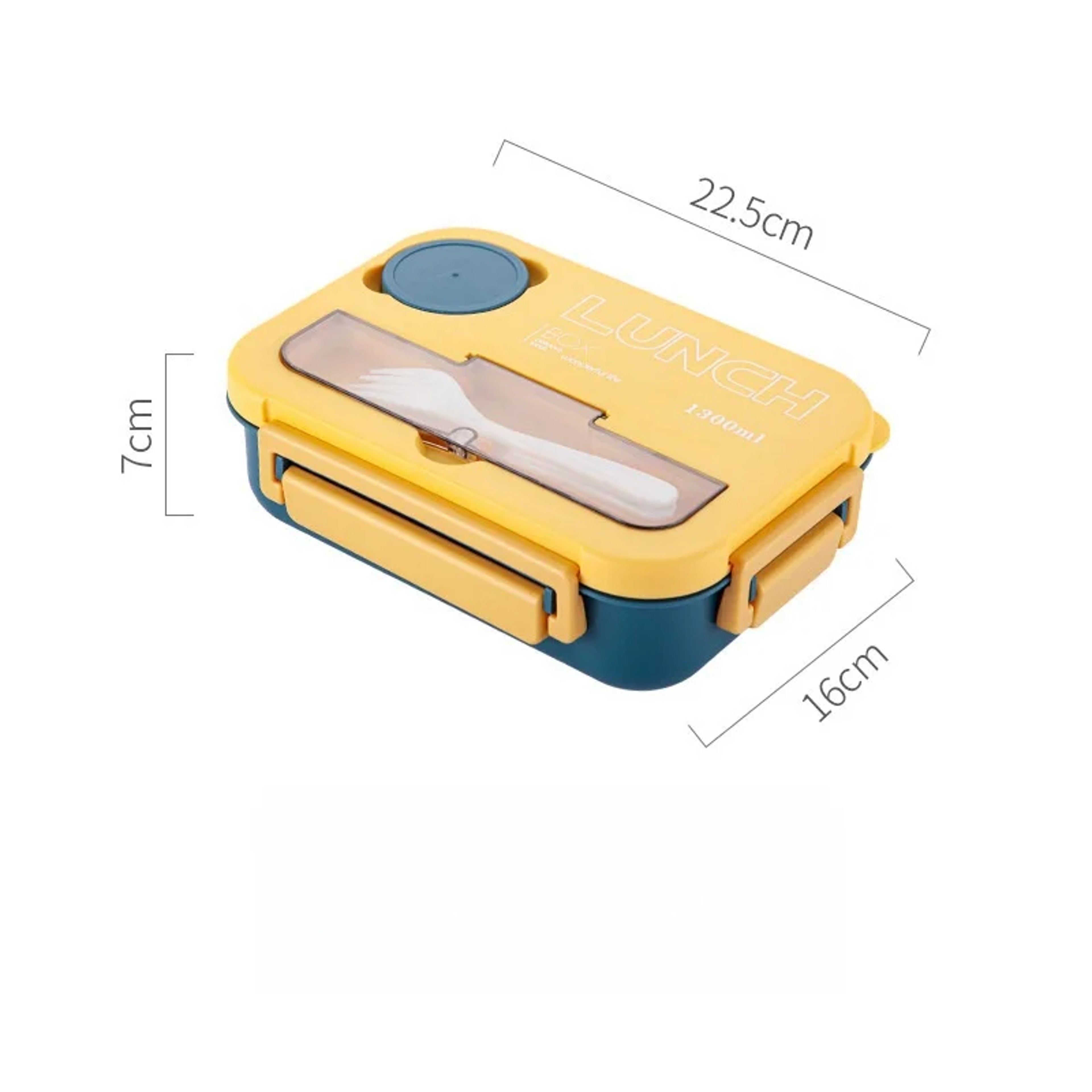 Compartment Box Kids Lunch Box With Fork Spoon Microwave Food Storage Container 6