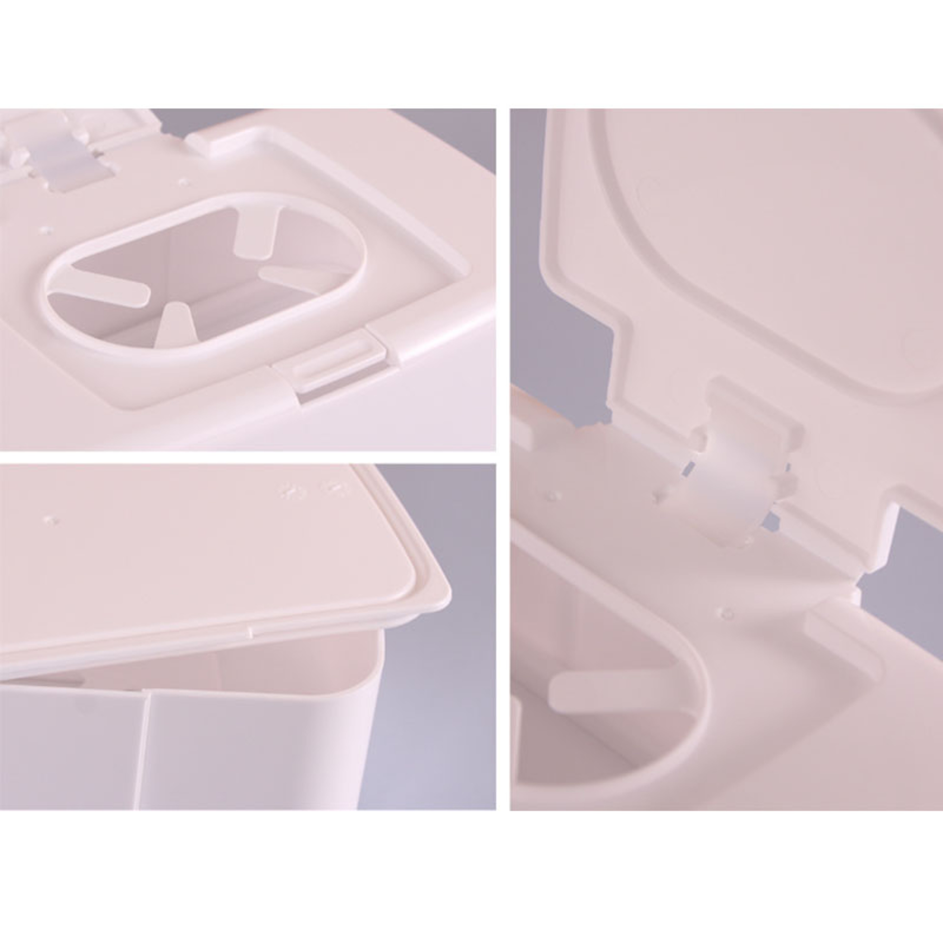 Portable Wet Tissue Box Holder  Convenient Napkin Storage Dispenser For Home Car And Office 4