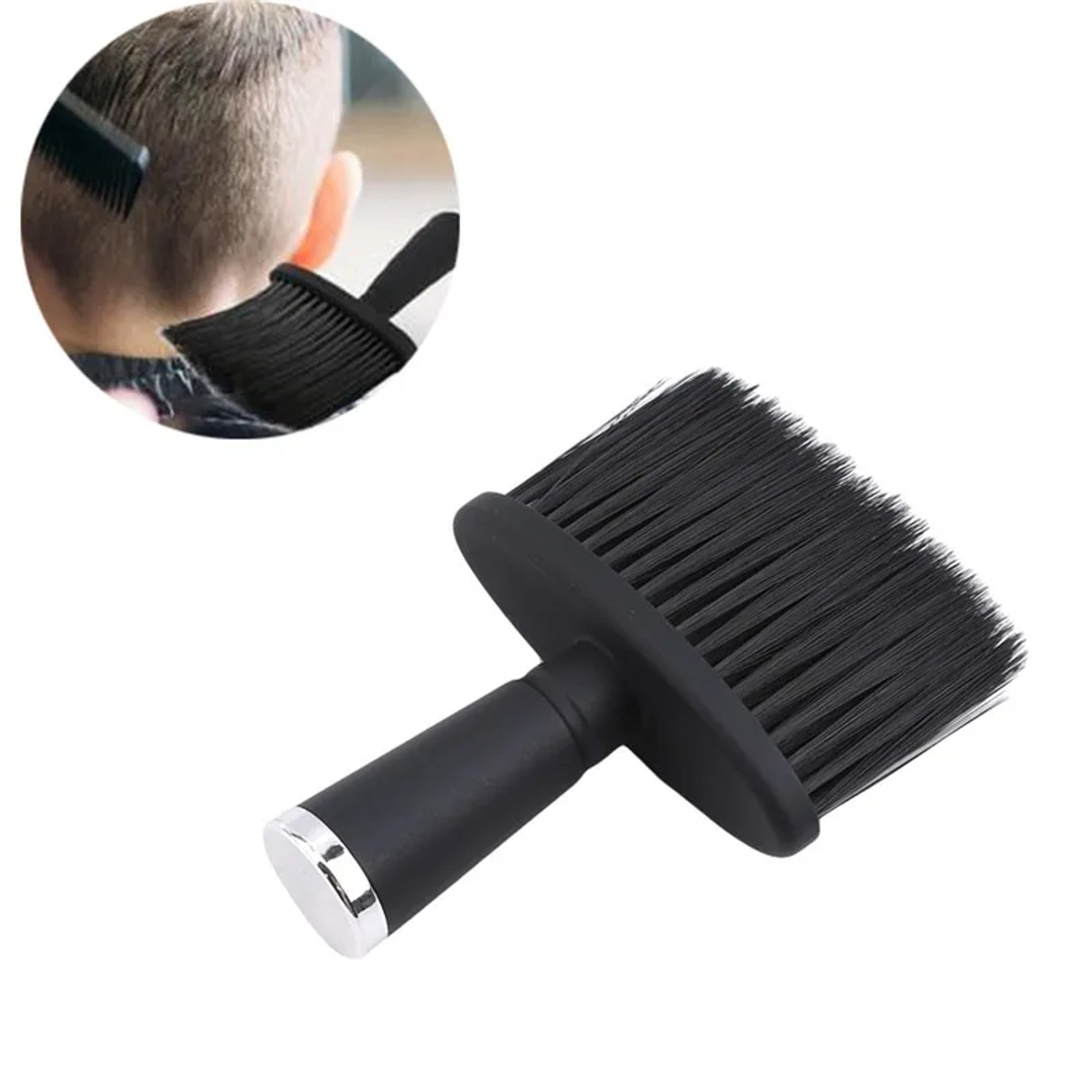 Professional Soft Neck and Face Duster Brush Barber Beard & Hair Styling Tool for Precision Haircutting – view 1