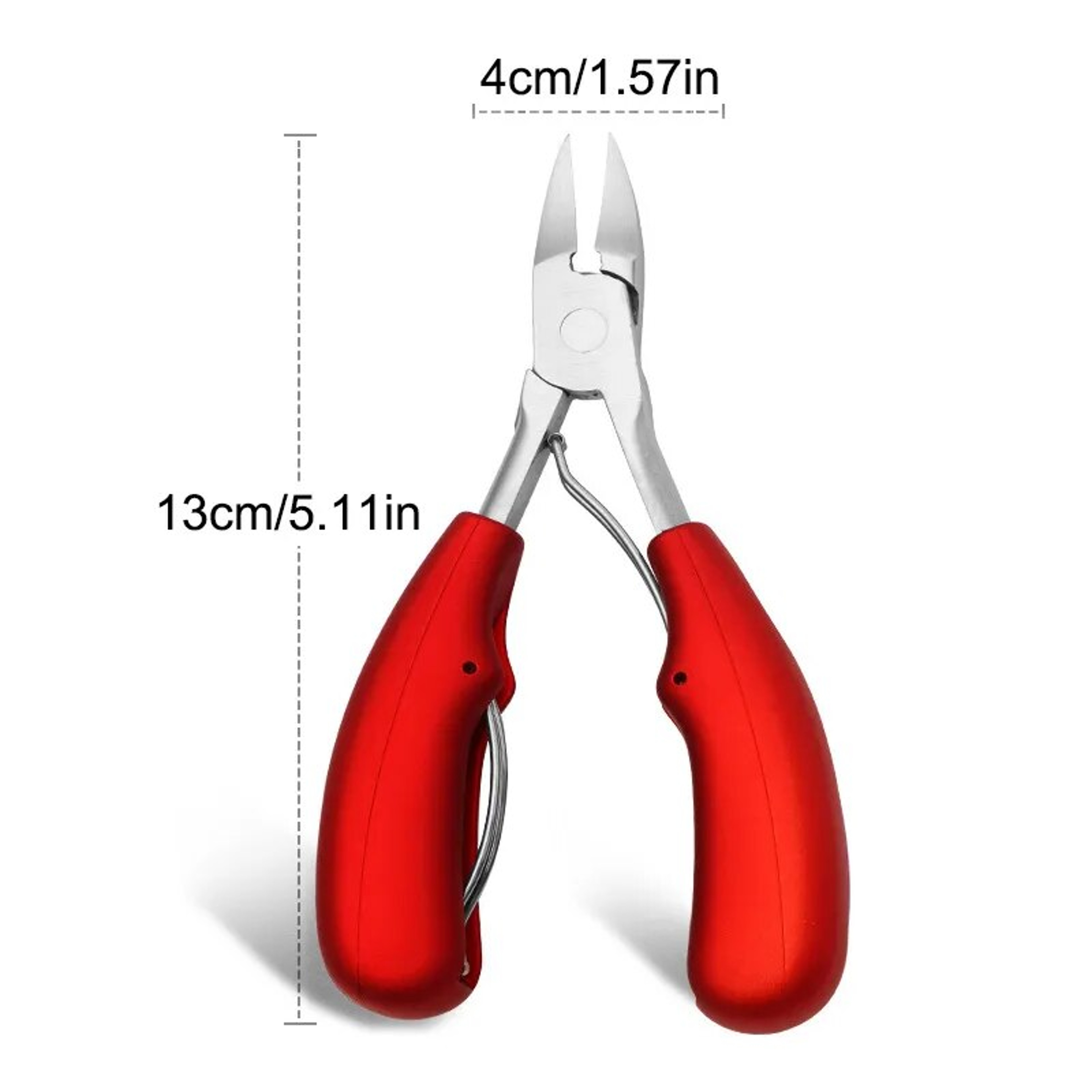 Stainless Steel Nail Scissors For Cuticles Precision Manicure Tool For Dead Skin Removal 4
