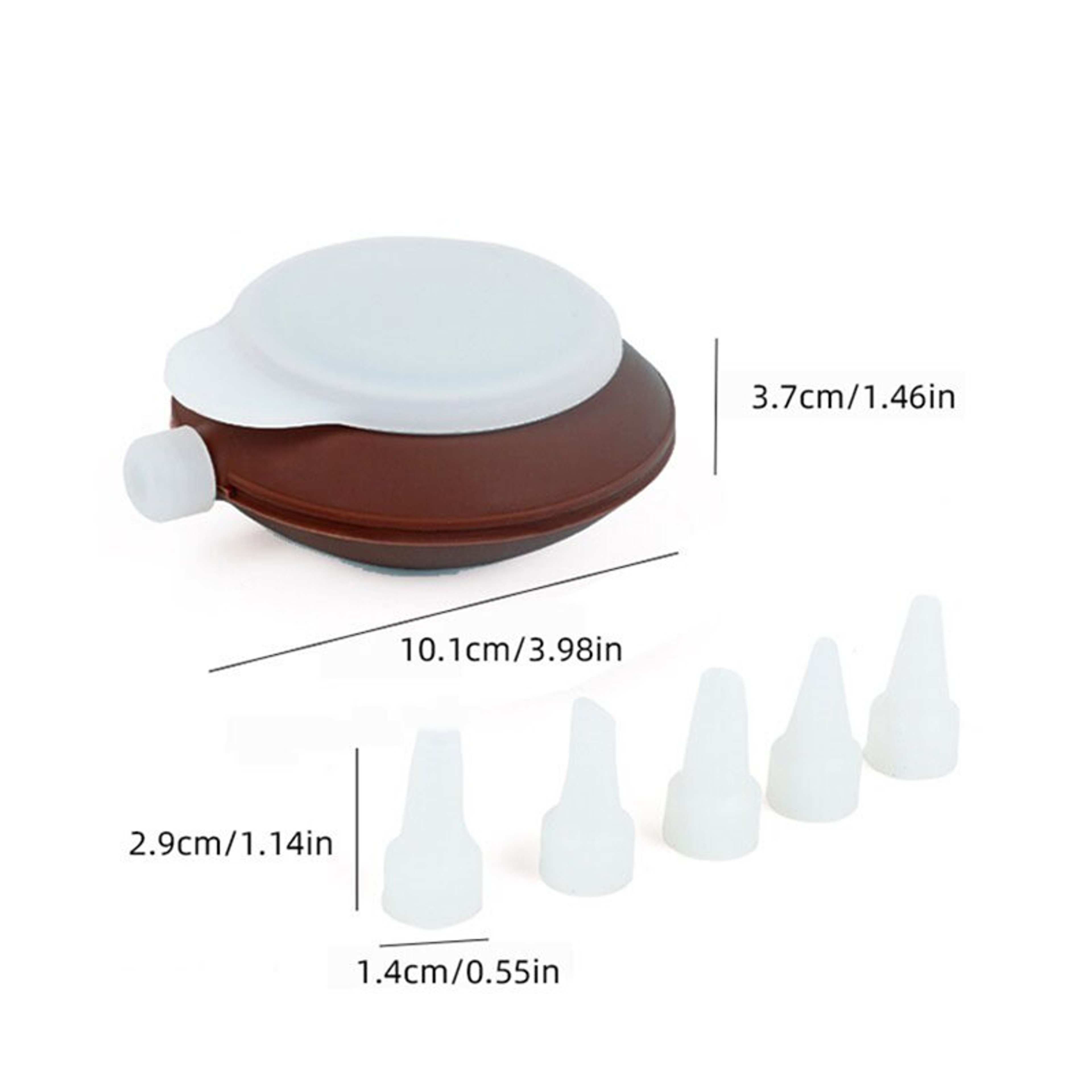 Silicone Cake Decorating Nozzles Patterned Piping Tips For Baking Accessories 5
