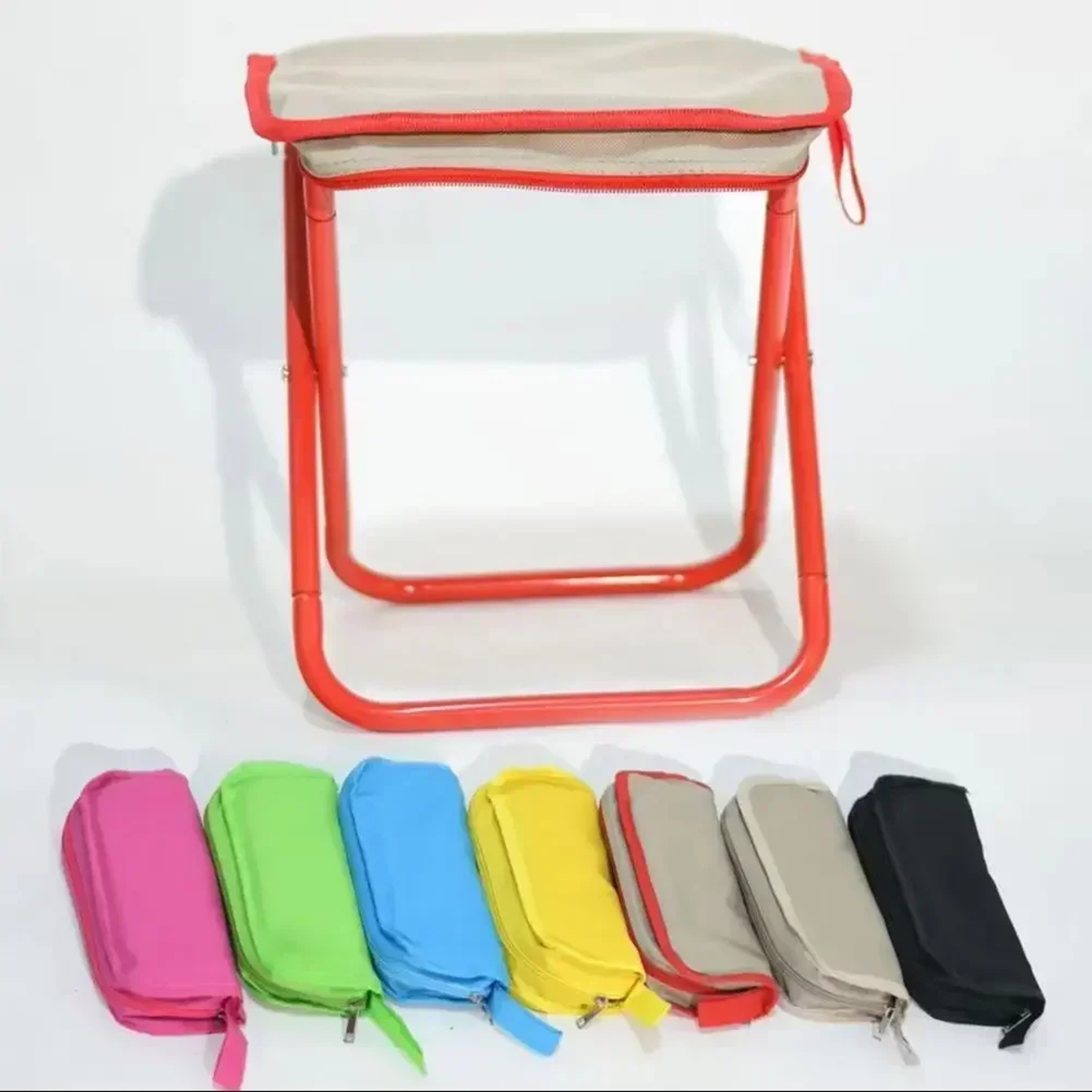 Ultralight Portable Camping Stool  Compact Backpacking Folding Chair For Outdoor Fishing Picnic Bea 2