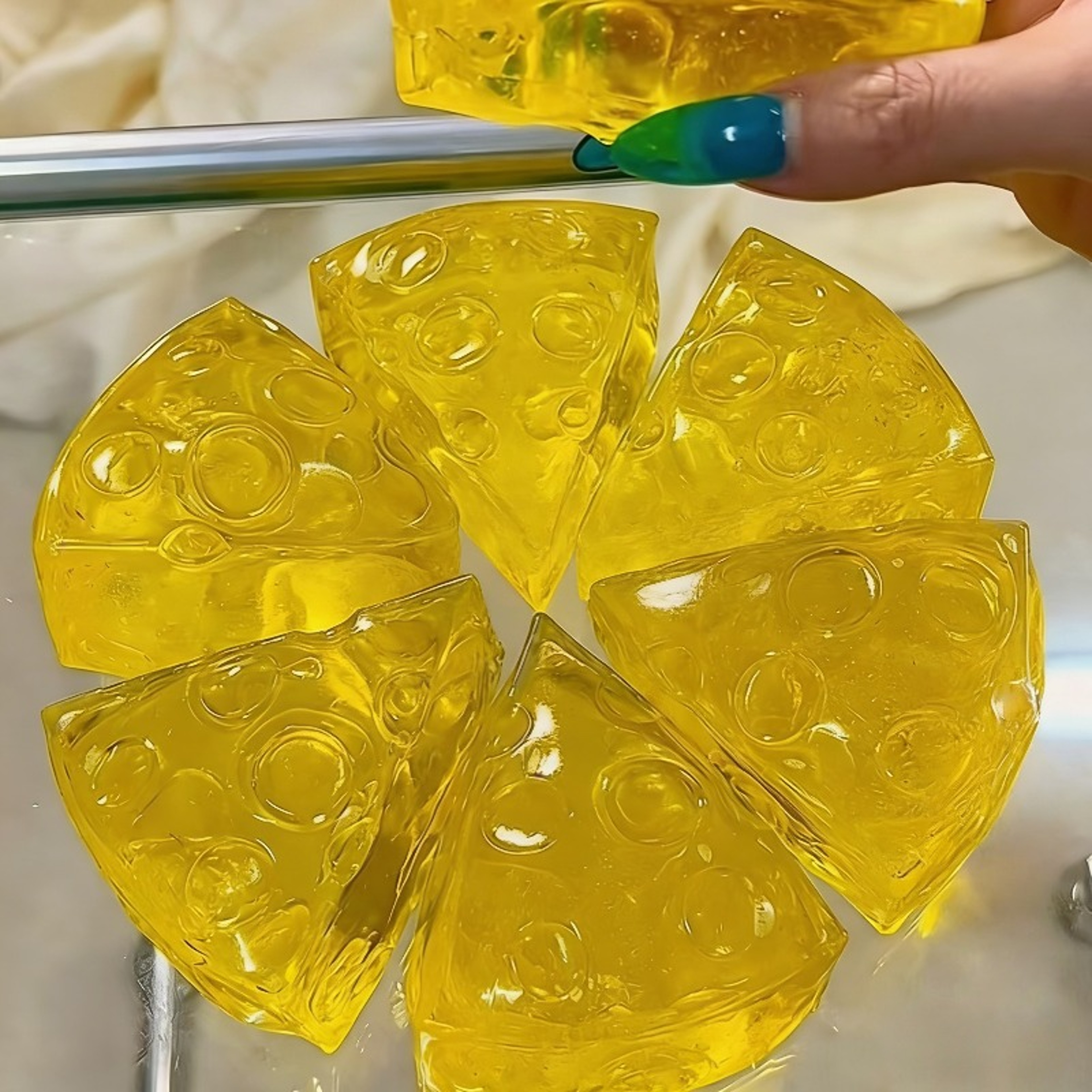 Super Soft Squishy Honey Cheese Fidget Toy For Stress Relief 5